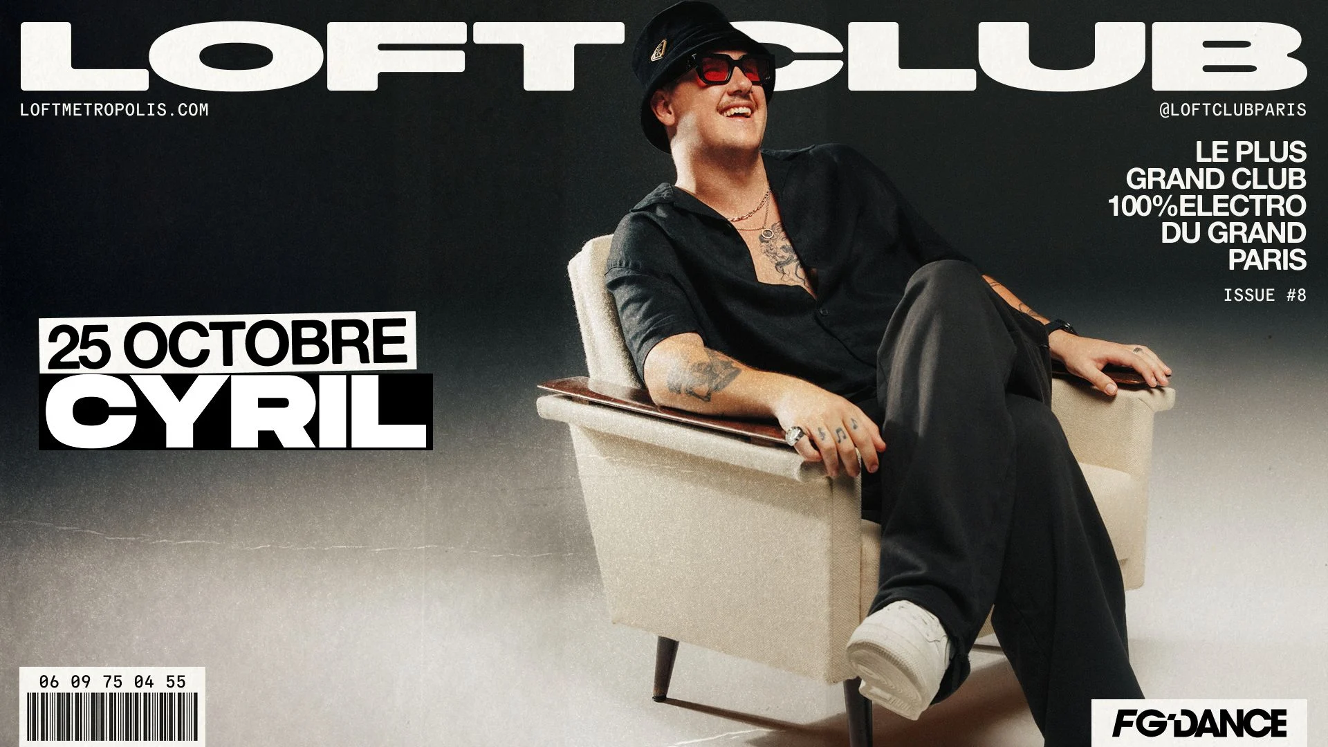Loft Club Paris Cyril 25.10 Cover