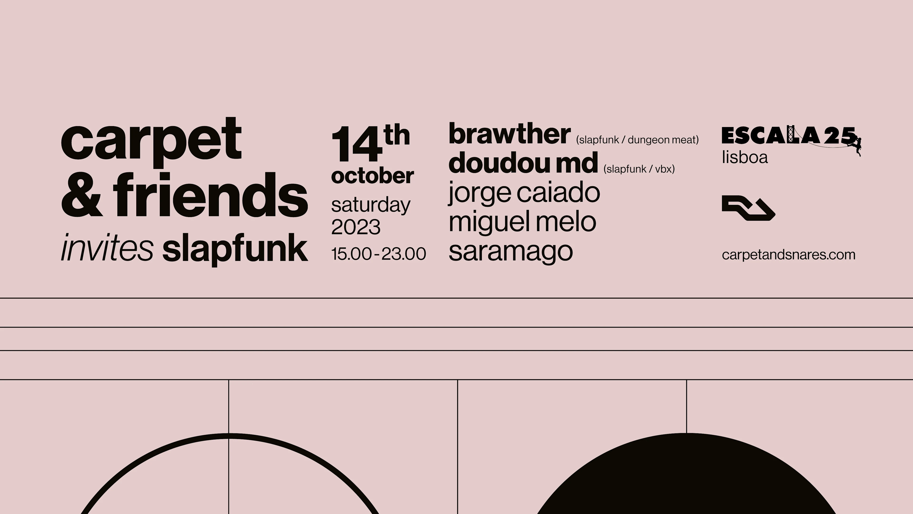 Carpet & Friends Invites Slapfunk Cover
