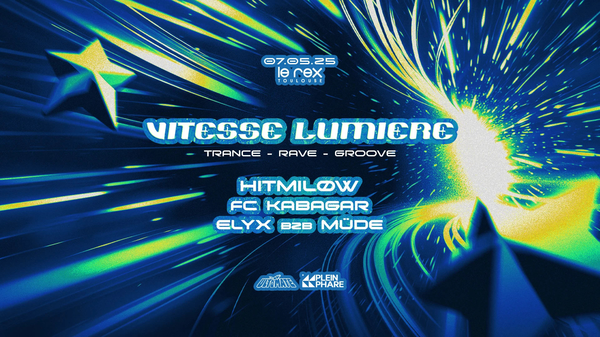 Ultimate : Vitesse Lumière (Trance, Rave, Groove) Cover