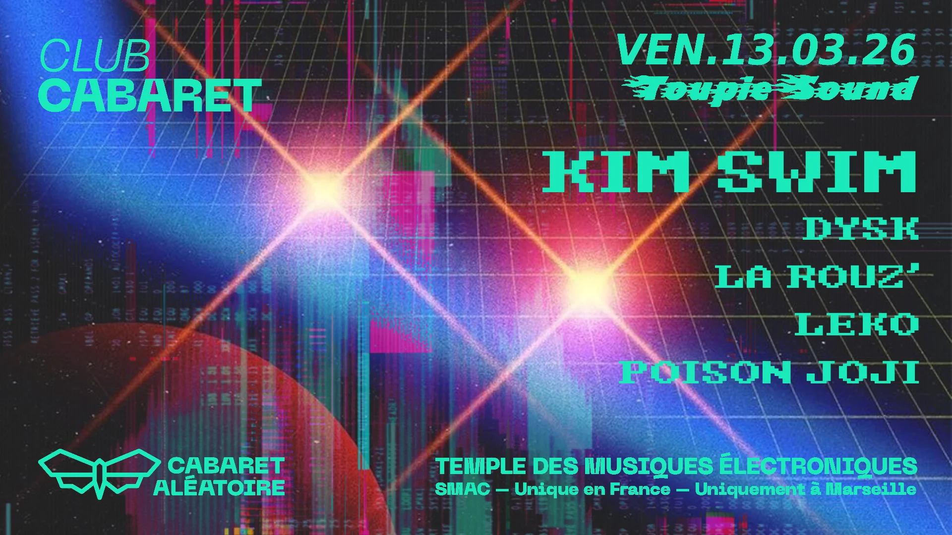13/03 | Club Cabaret X Toupie Sound Cover