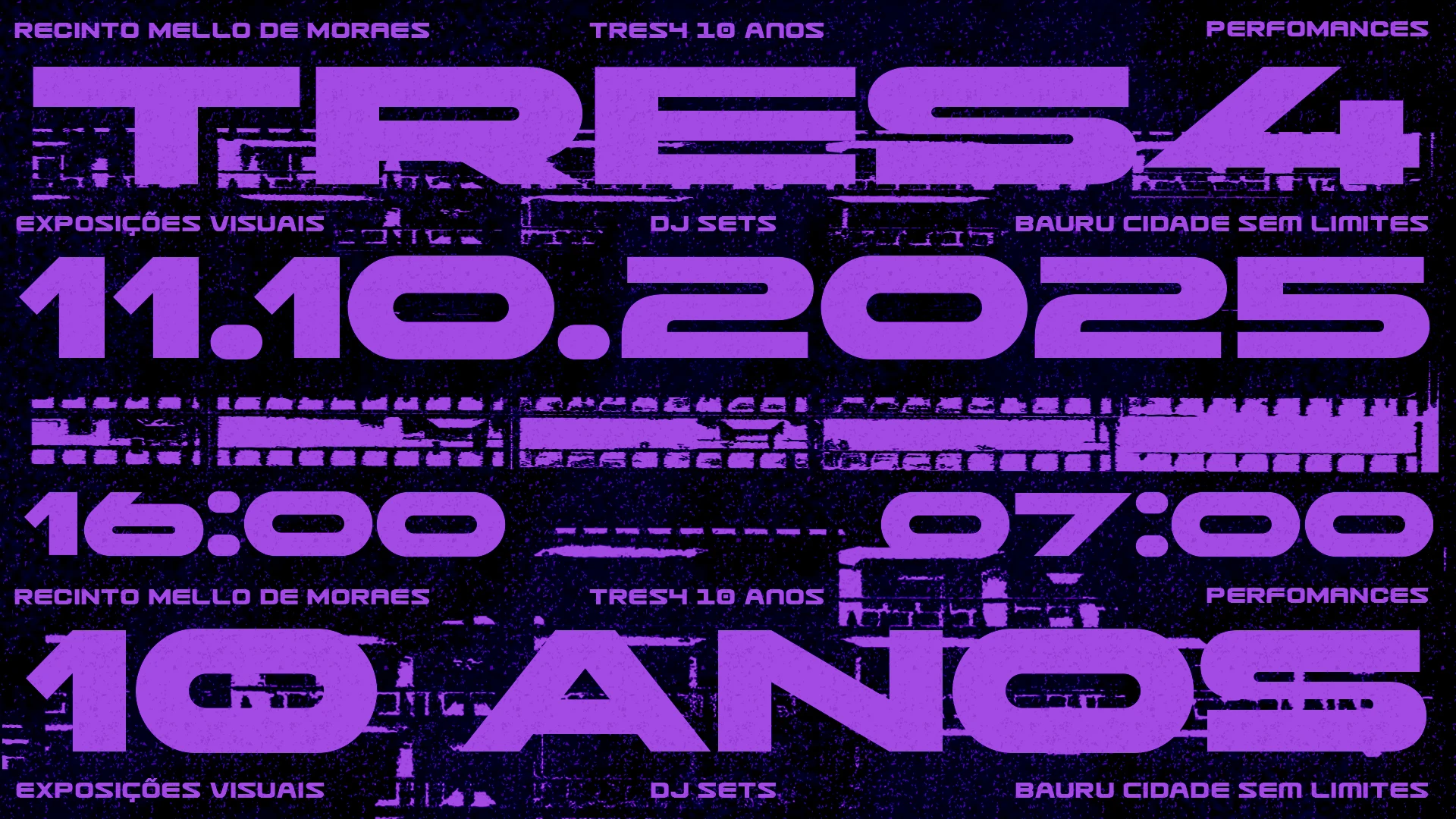 Tres4 10 Anos Cover