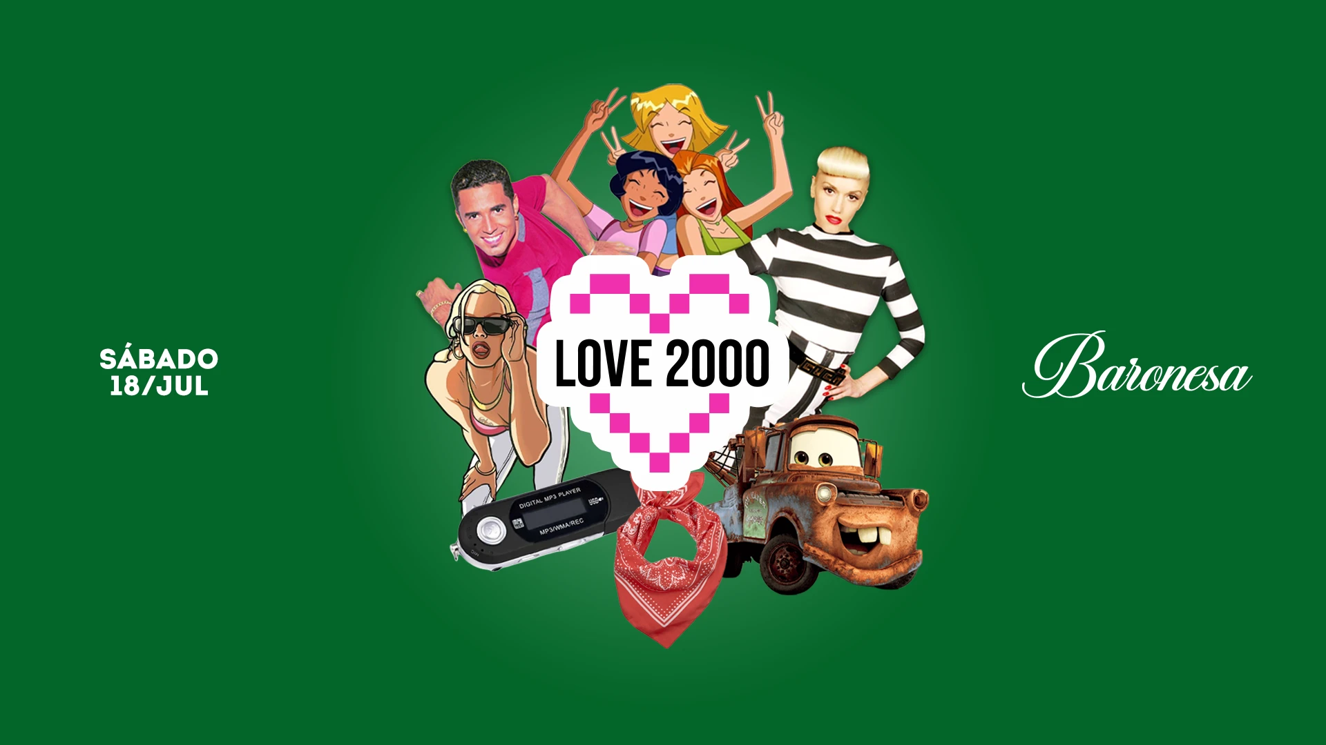 Love 2000 No Terraço Baronesa #2 Cover