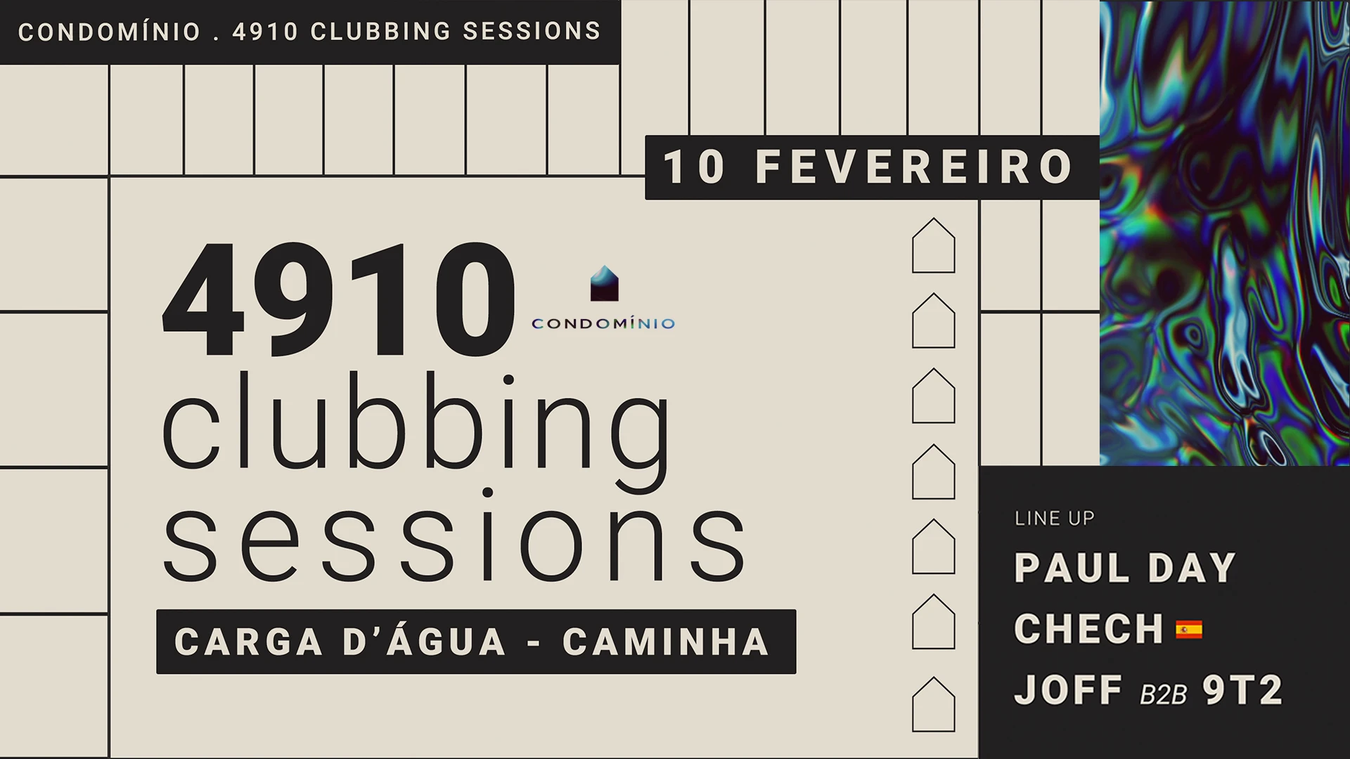 4910 Clubbing Sessions #04 | Paul Day & Chech (Esp) Cover