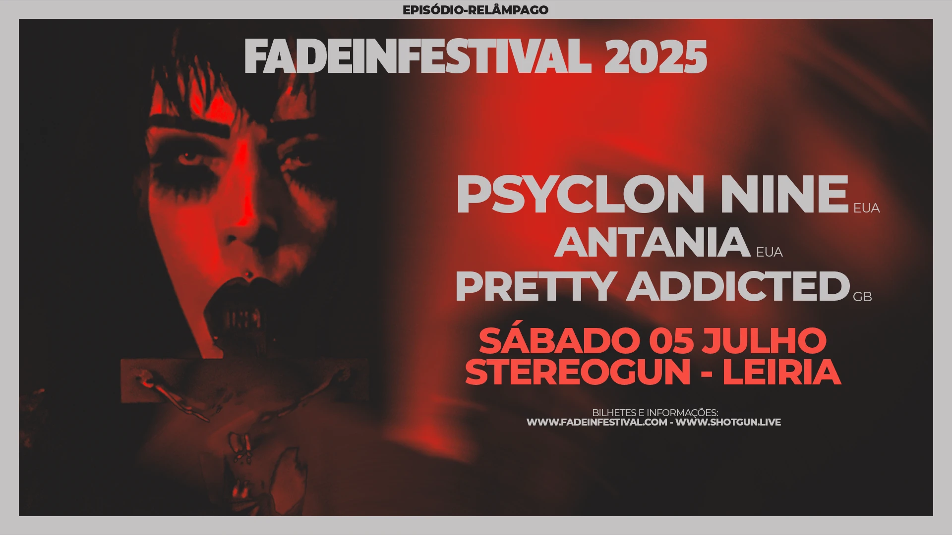Psyclon Nine + Antania + Pretty Addicted Na Stereogun Cover