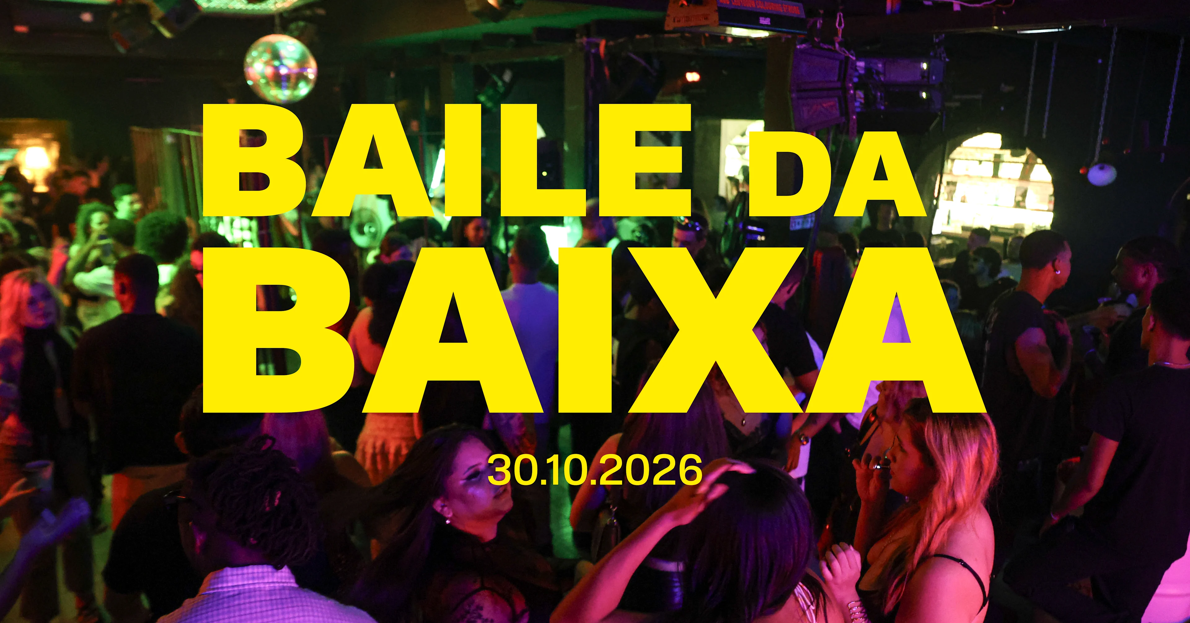 Baile Da Baixa - Halloween Edition - Art Haus Club Cover