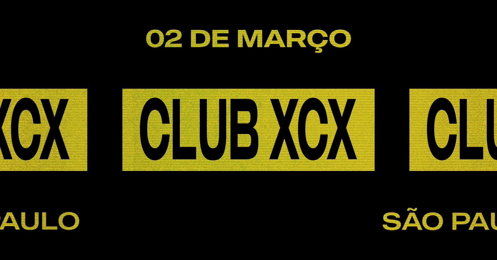 Club Xcx • São Paulo • 02.03 Cover