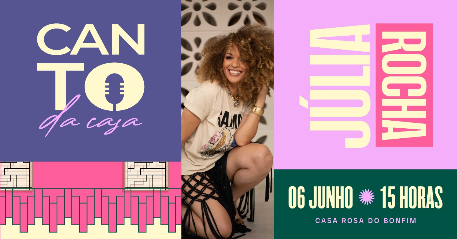 Canto Da Casa Com Júlia Rocha Cover