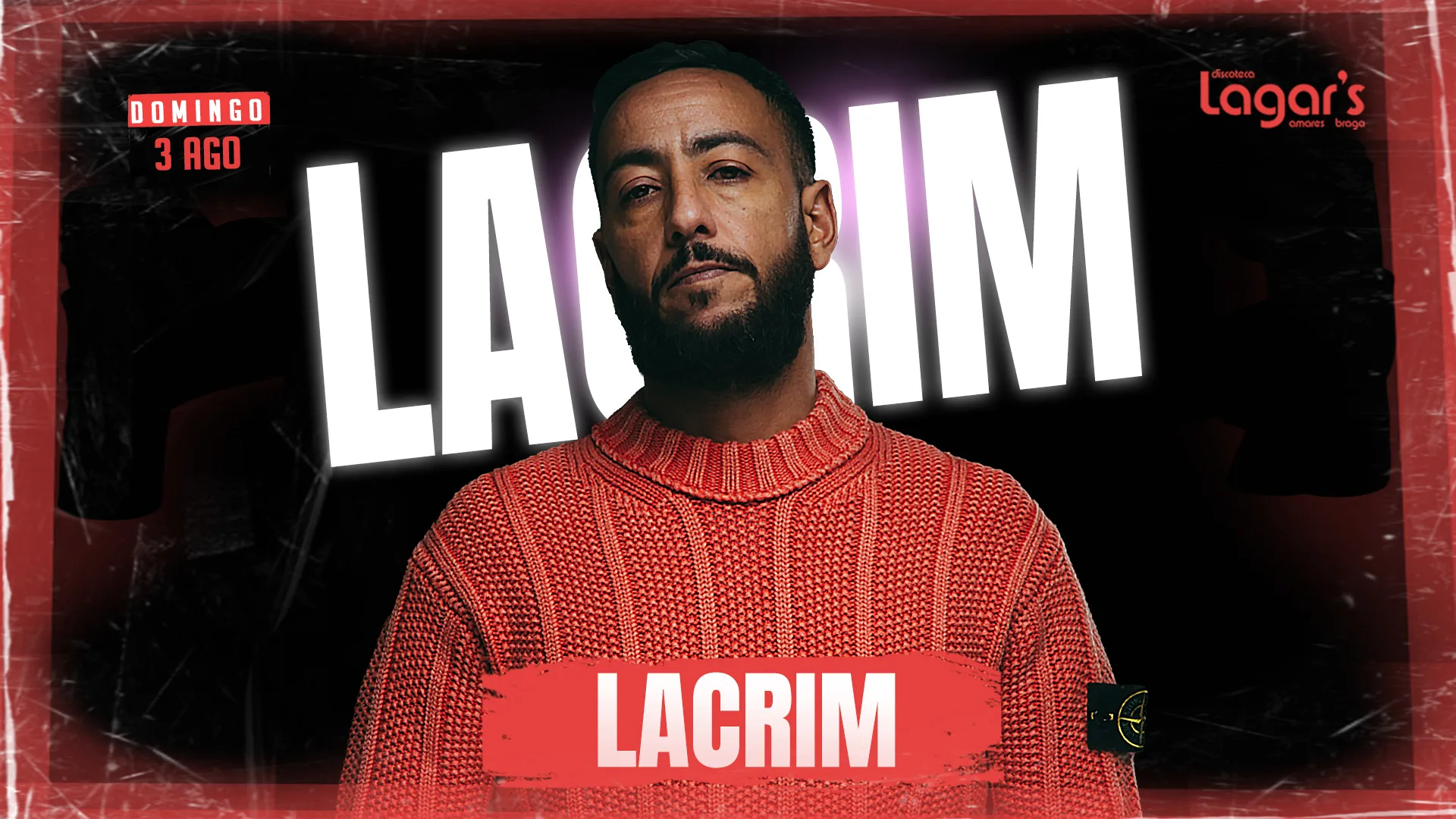Lacrim - Sex, 1 Agosto - Lagar's (Amares - Braga) Cover