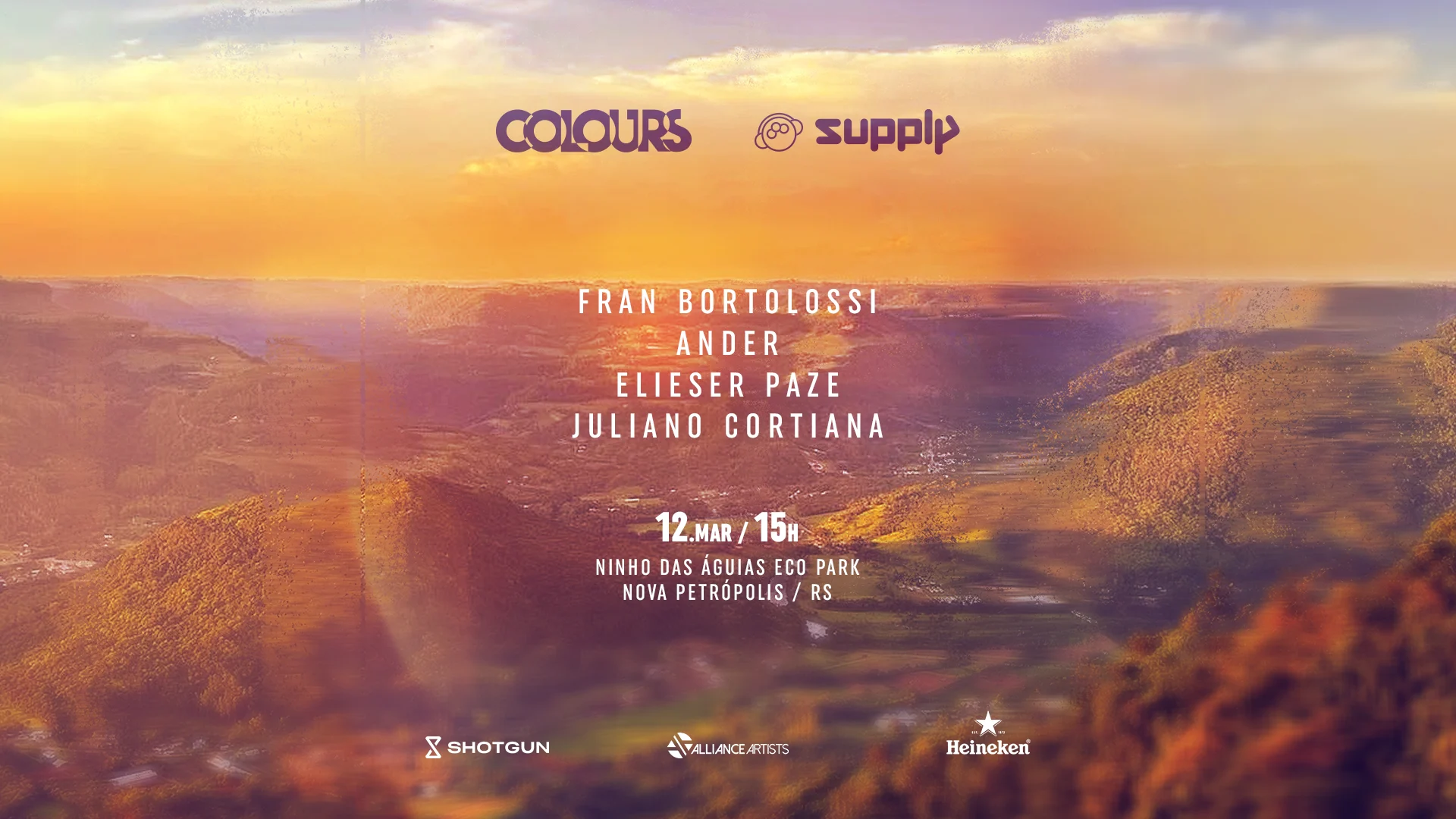 Colours & Supply @ Ninho Das Águias Eco Park (Nova Data) Cover