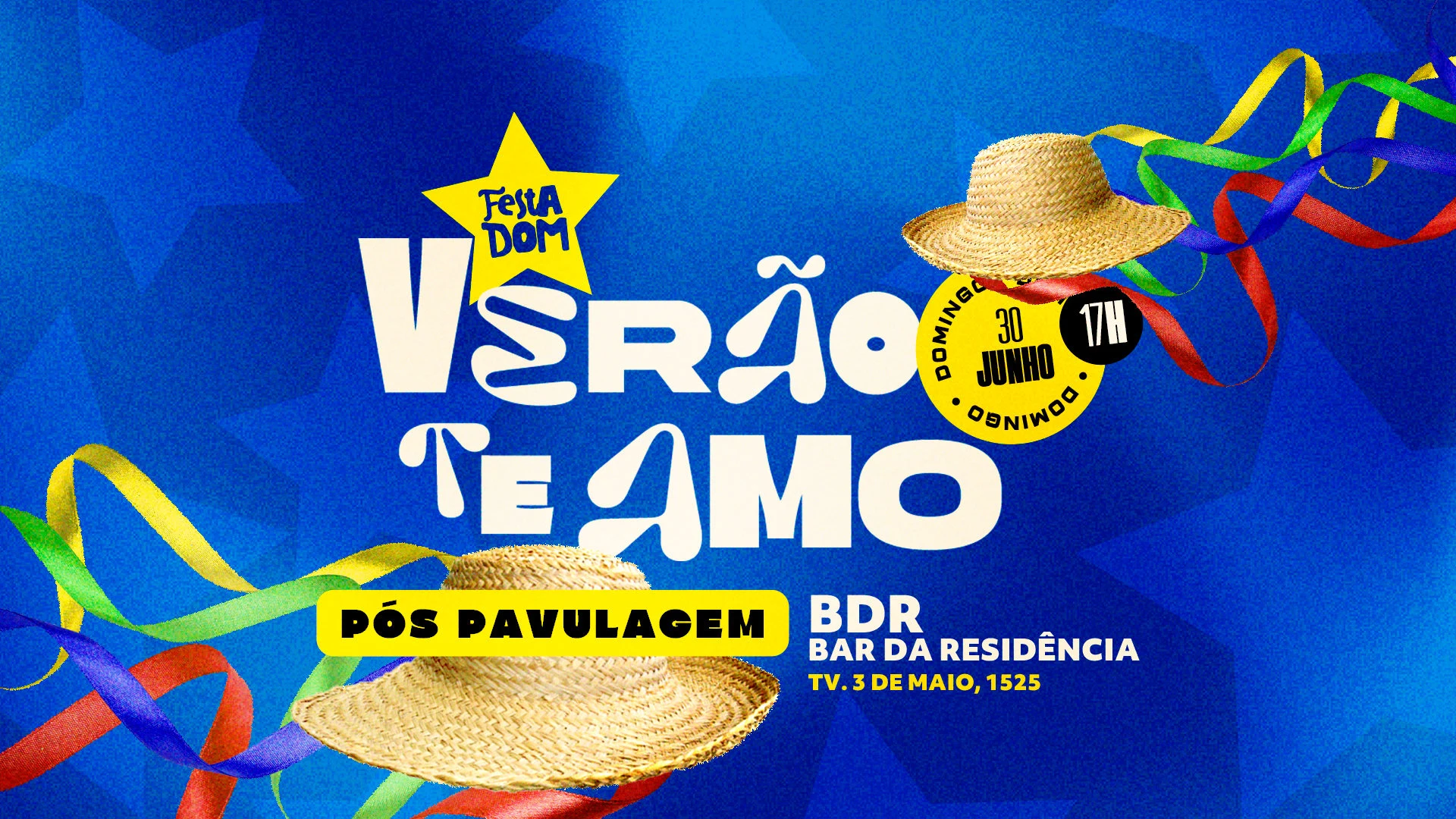 Festa Dom: Pós Pavulagem - Verão Te Amo Cover
