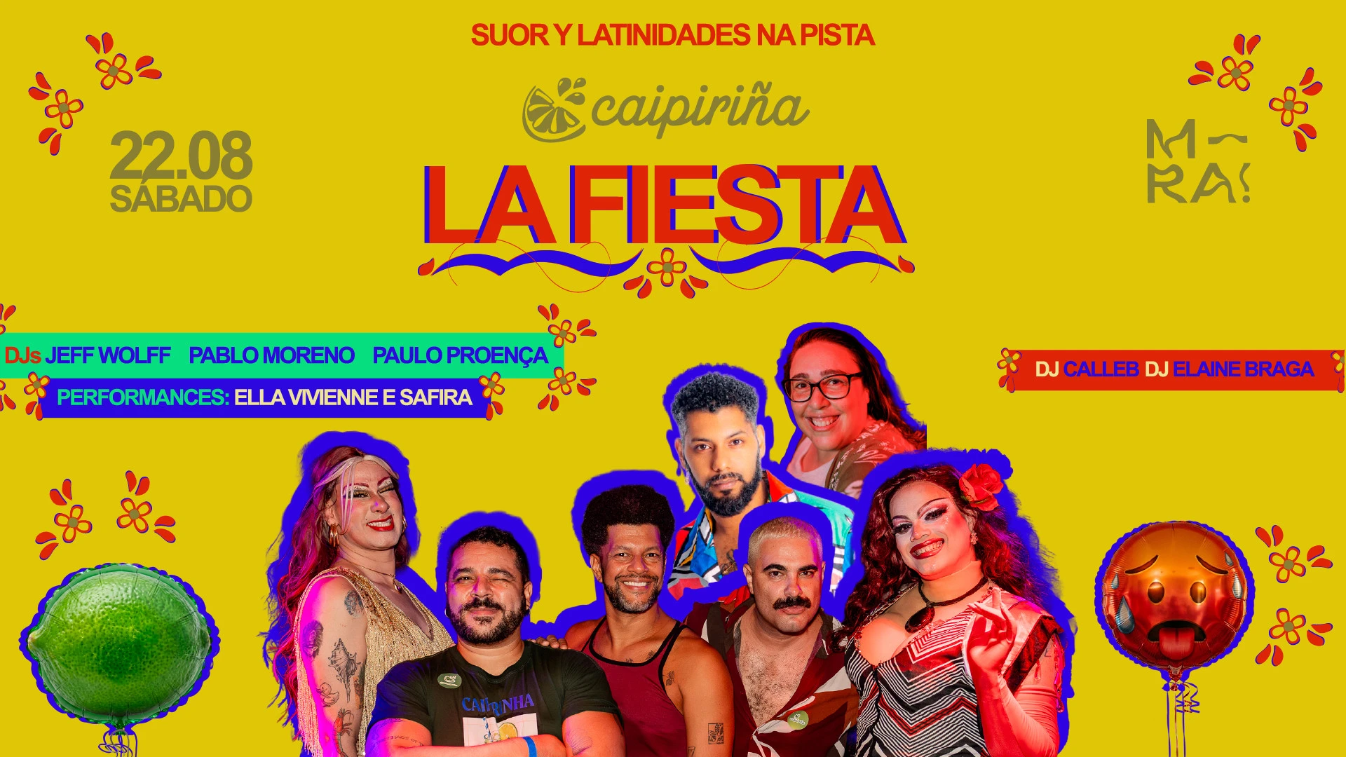 Caipiriña La Fiesta No Mira! | 22.08 Cover