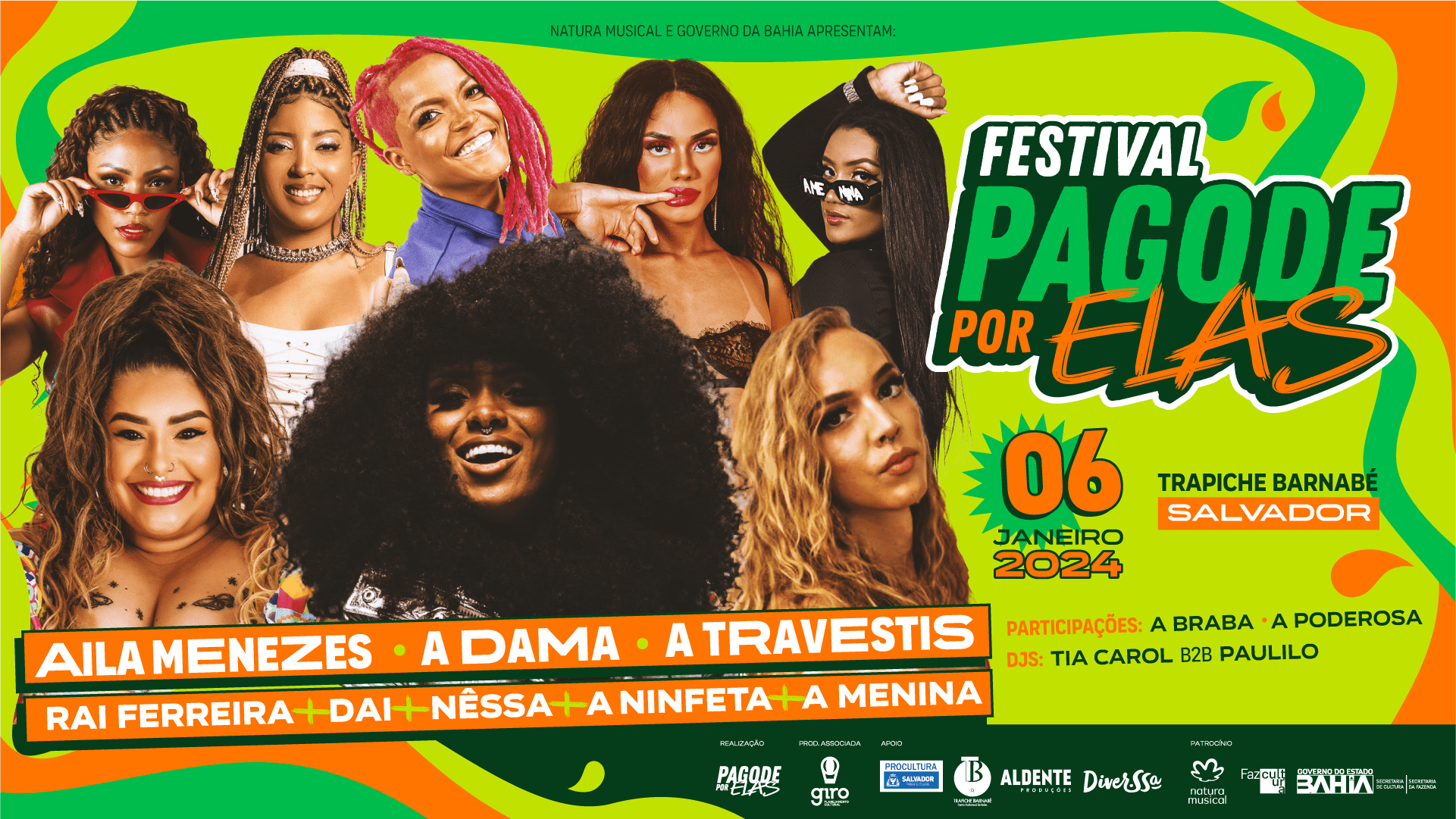 Festival Pagode Por Elas Cover