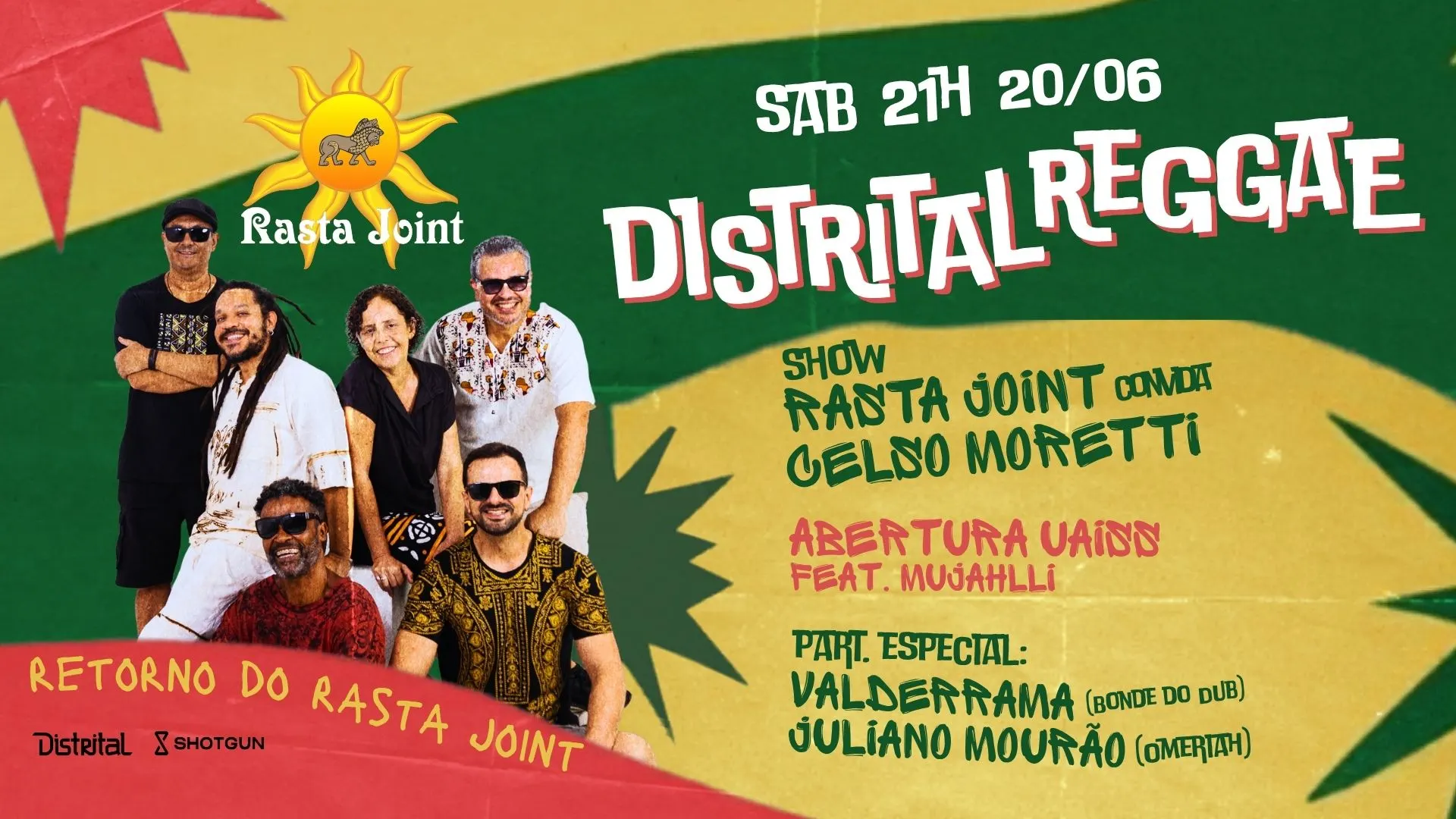 Distrital Reggae - A Volta Do Rasta Joint Cover