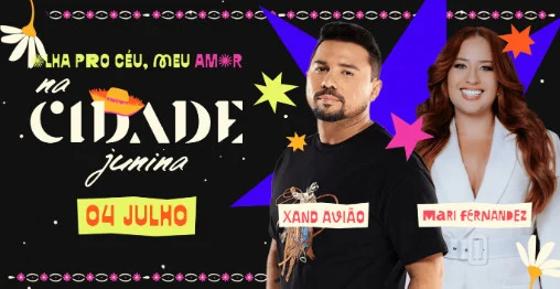 Na Cidade Junina Xand Avião E Mari Fernandez Cover