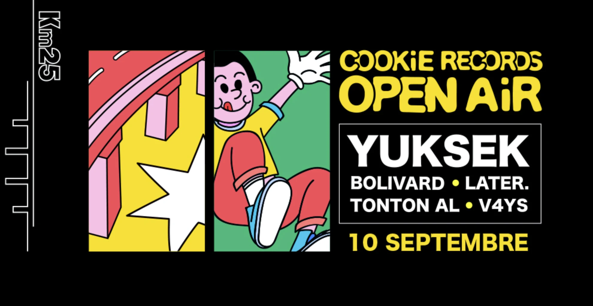 Kilomètre25 X Cookie Records : Yuksek & Friends  Cover