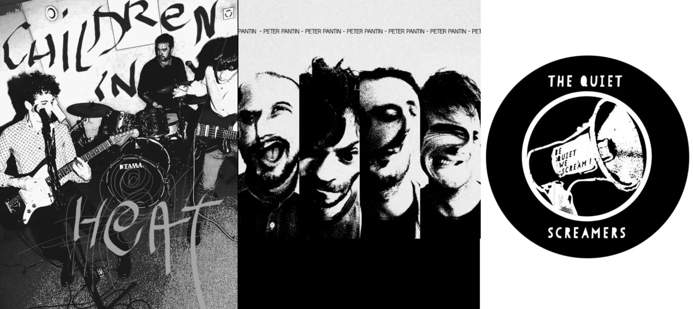Peter Pantin + Children In Heat + The Quiet Screamers Cover