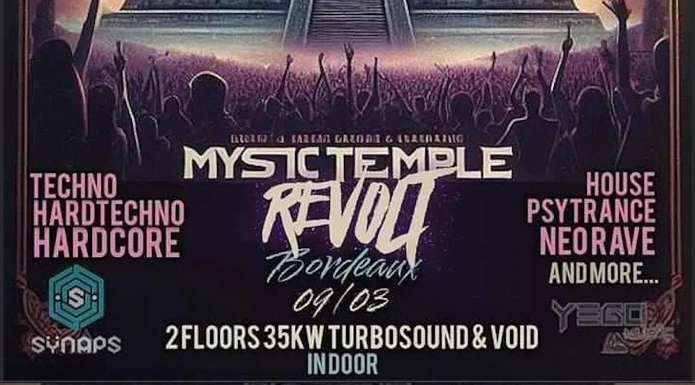 Mystic Temple : Revolt Cover