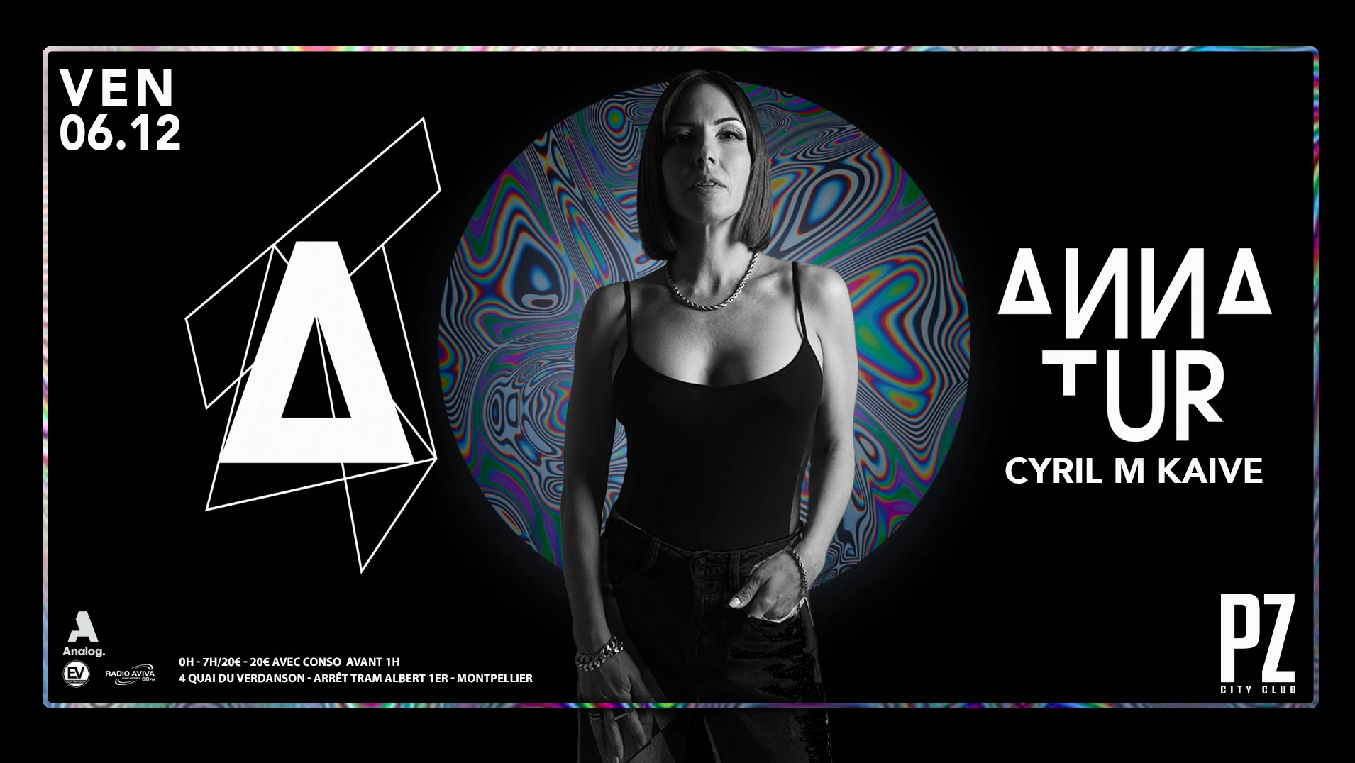 Anna Tur X Cyril M X Kaive X Pz City Club Cover