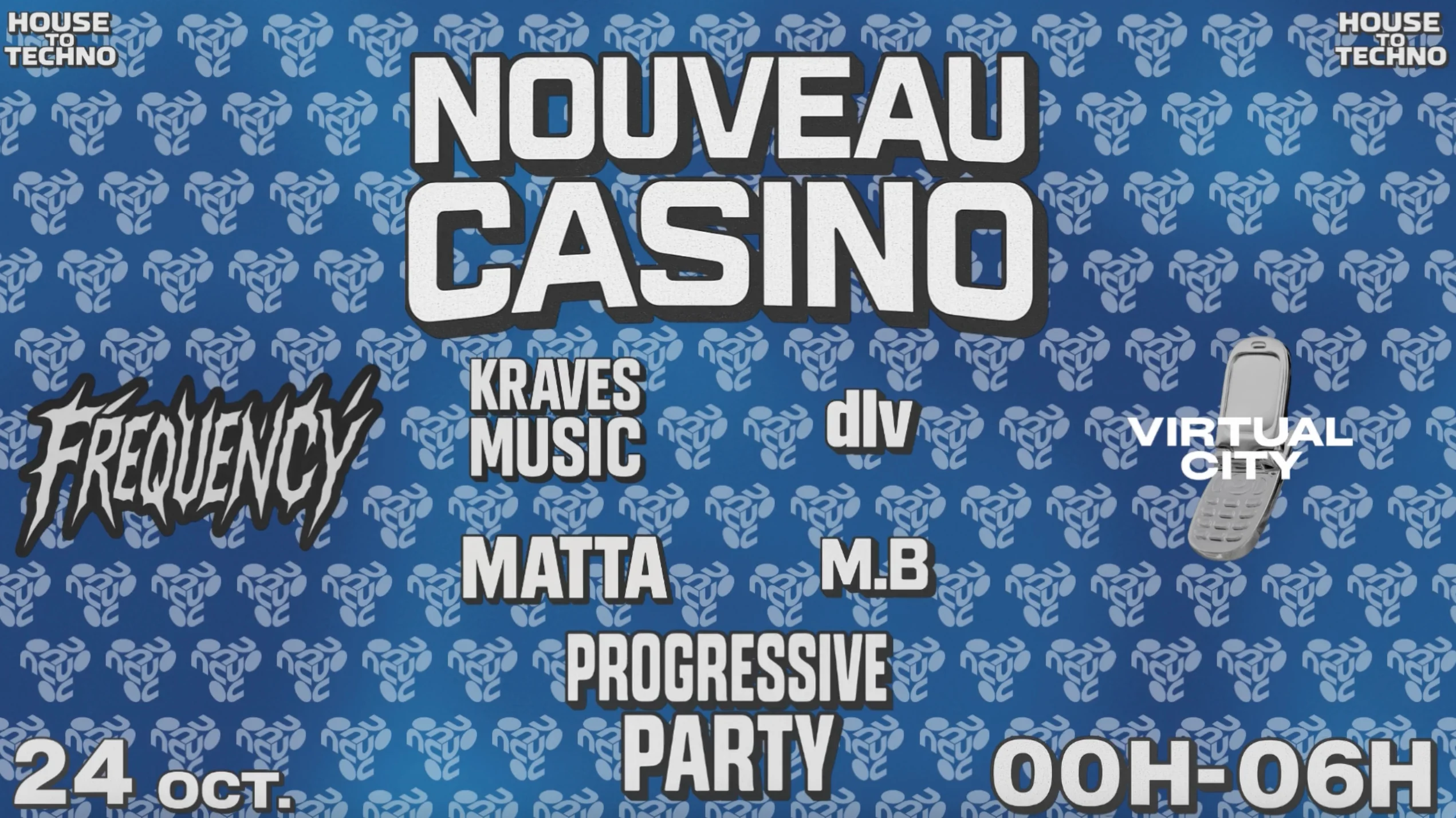 Frequency & Virtual City @Nouveau Casino Cover
