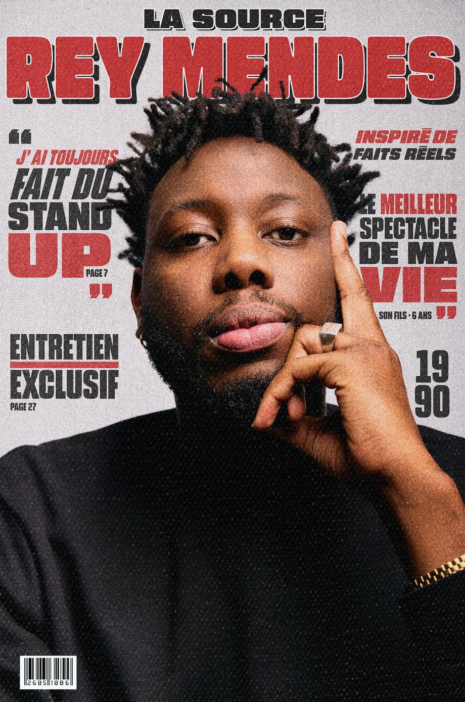 Rey Mendes Dans « La Source » Cover