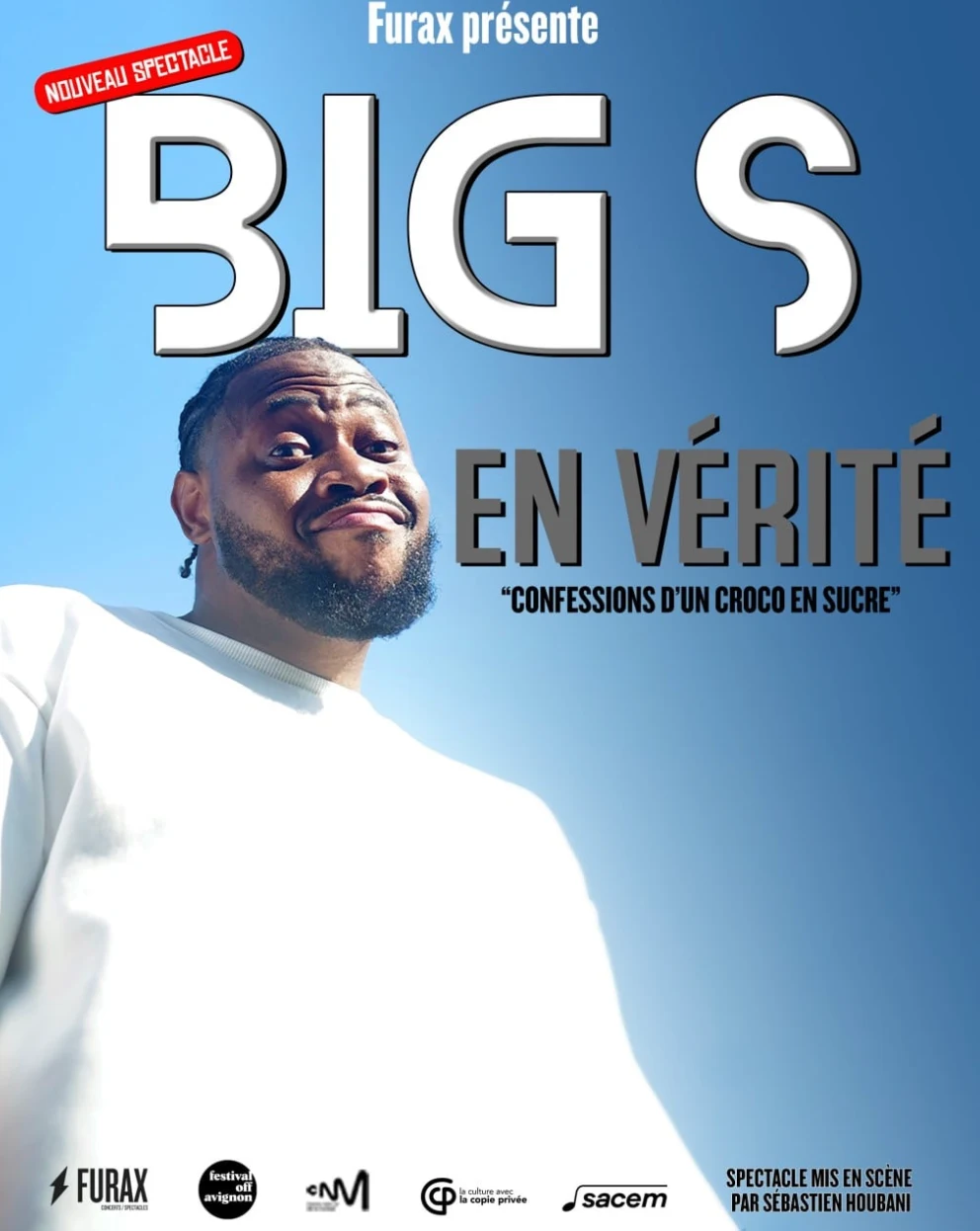 Big S Dans "En Vérité" Cover