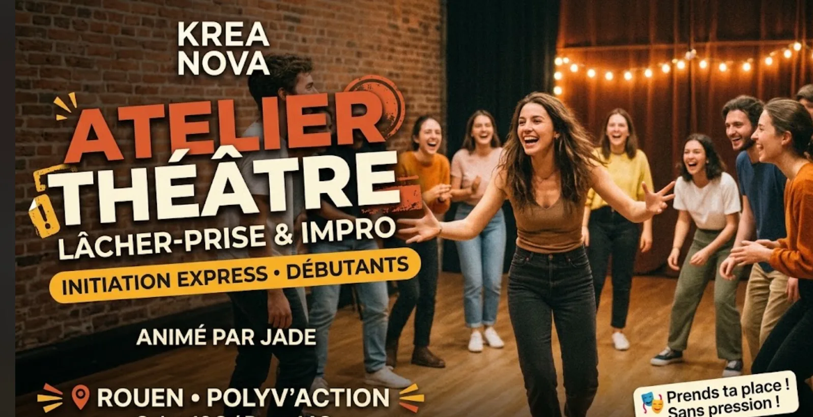 Initiation Au Théâtre Kréa Nova Cover
