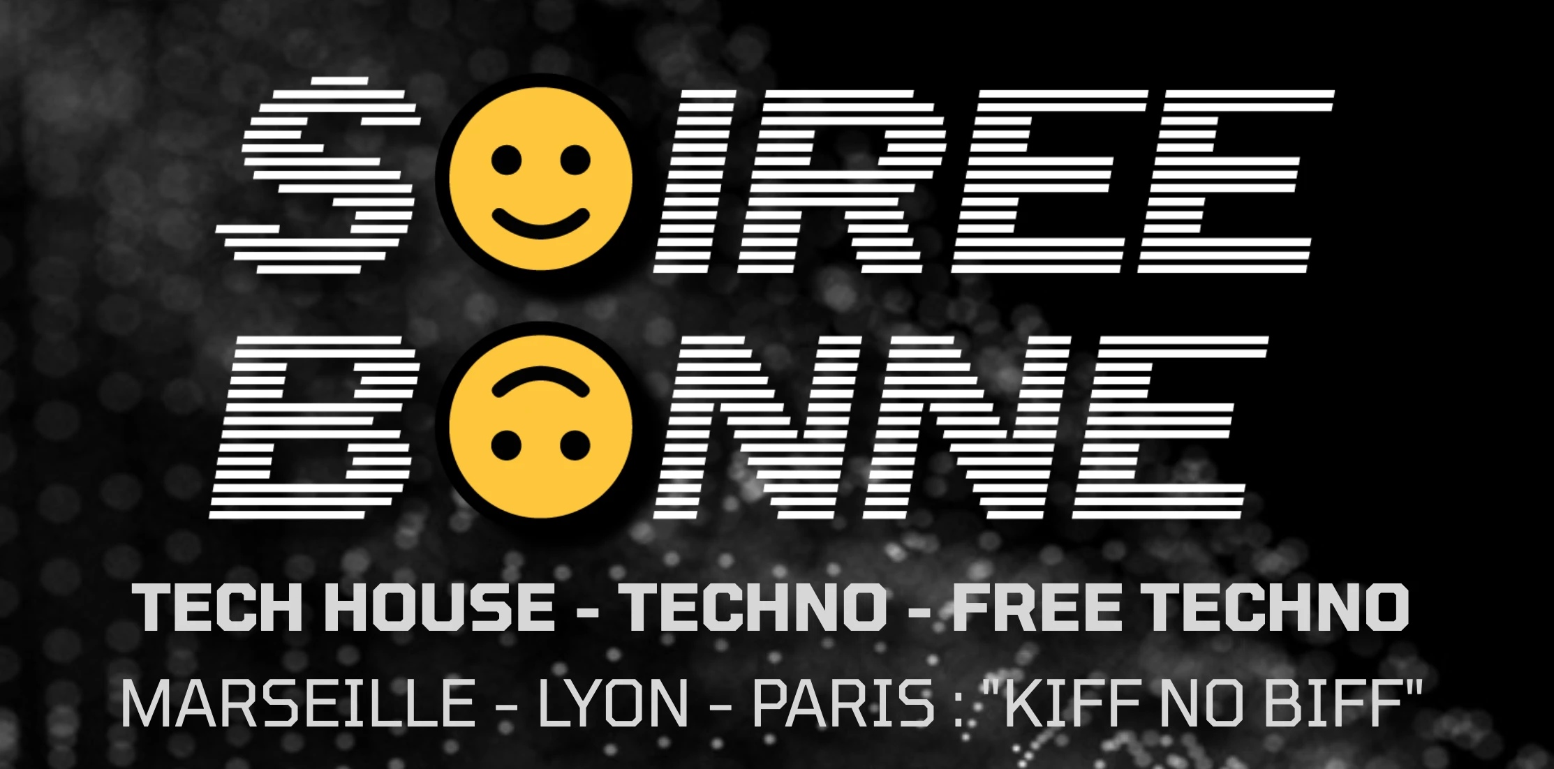Soirée Bonne Marseille # 3 : Tech House, Techno, Indie Danse Cover
