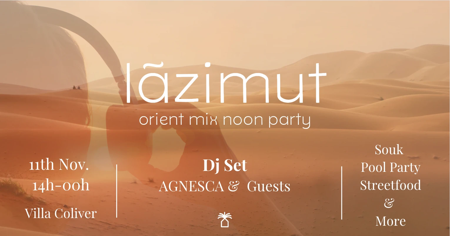 ۞ Lãzimut - Orient MIX Noon Party ۞ 11 Novembre - 14h-Minuit Cover