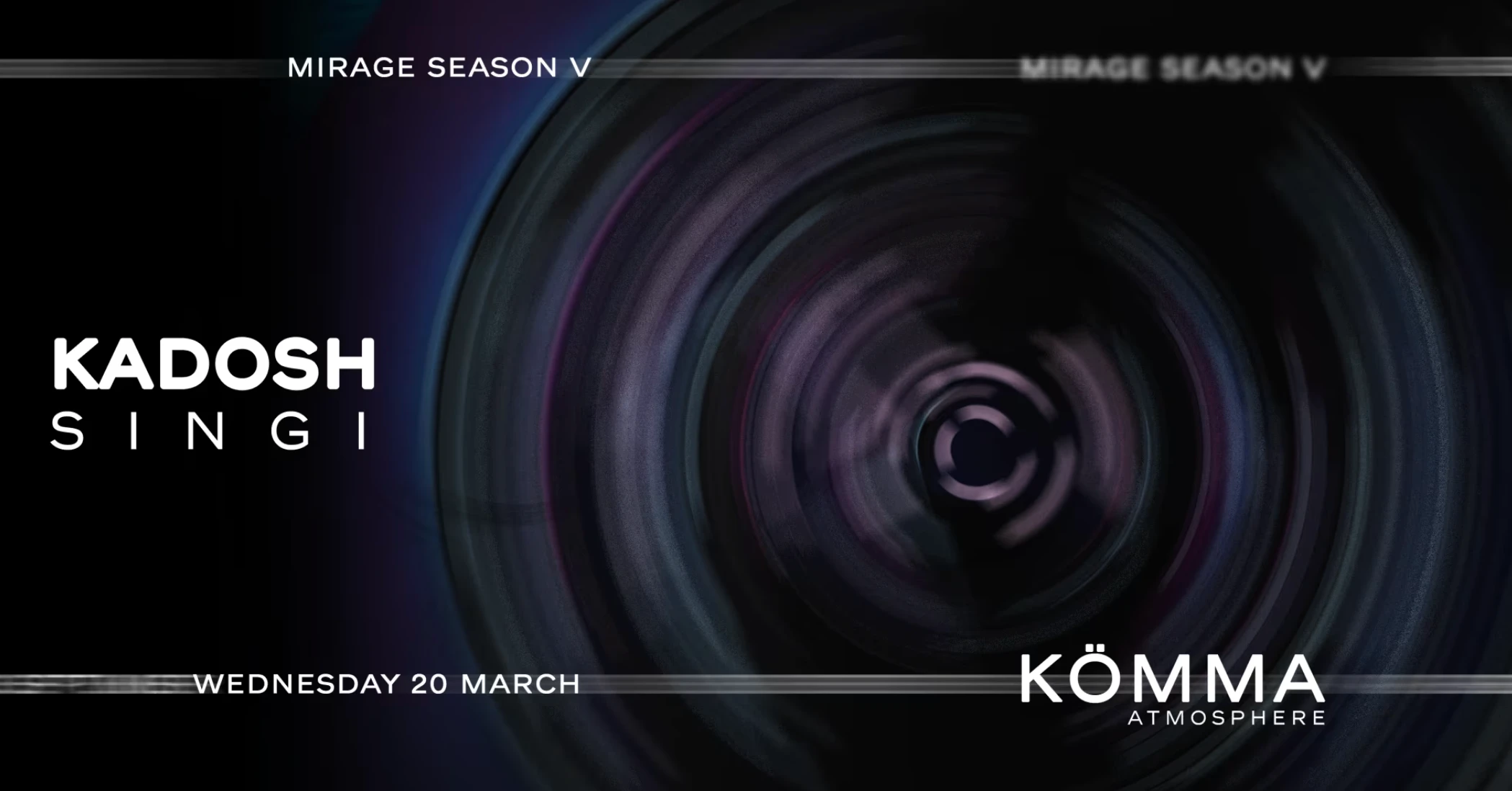 Tonight - Kömma : Kadosh + Singi Cover