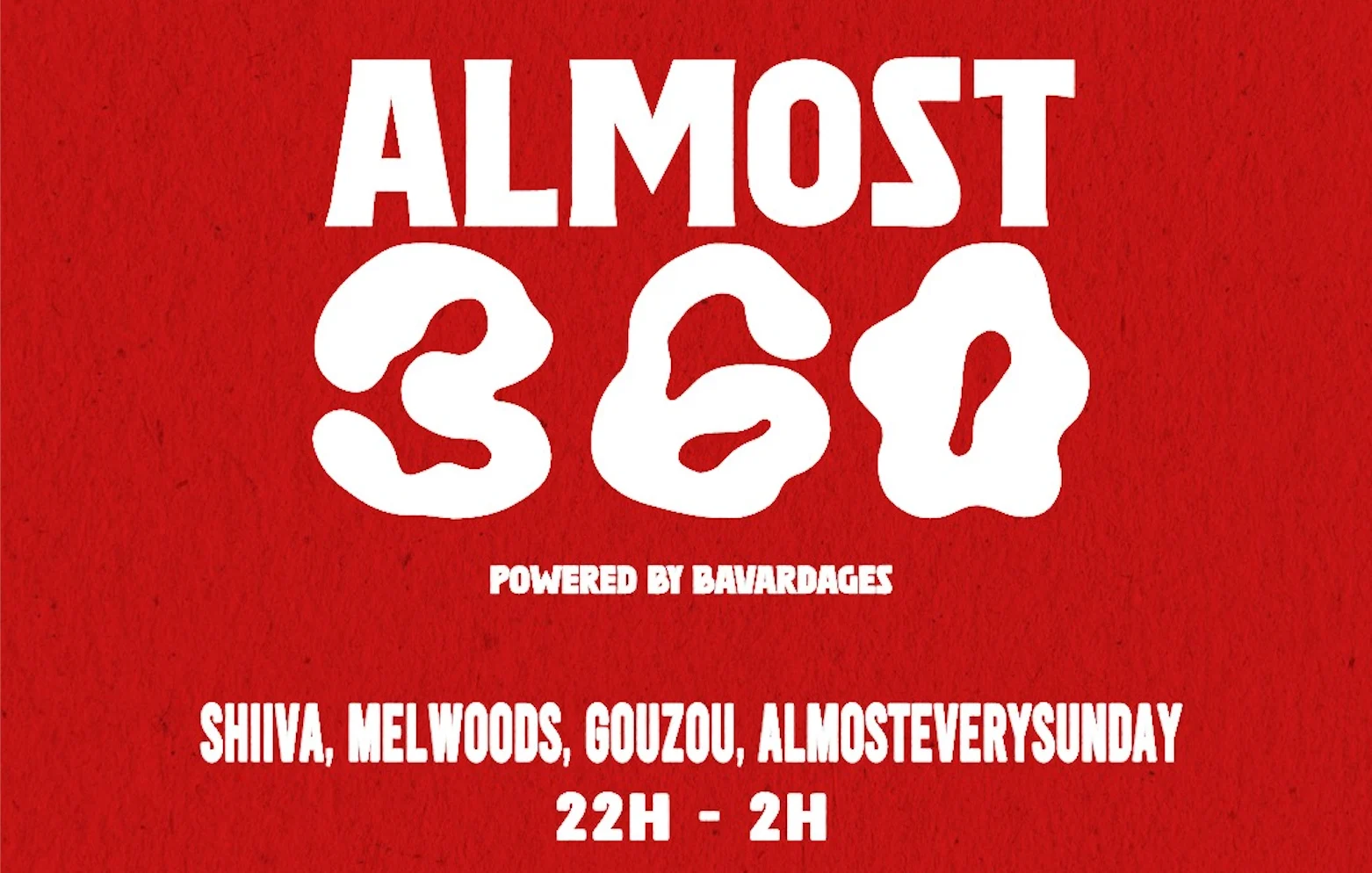 Almost 360 W/ Mel Woods, Shiiva And More Cover
