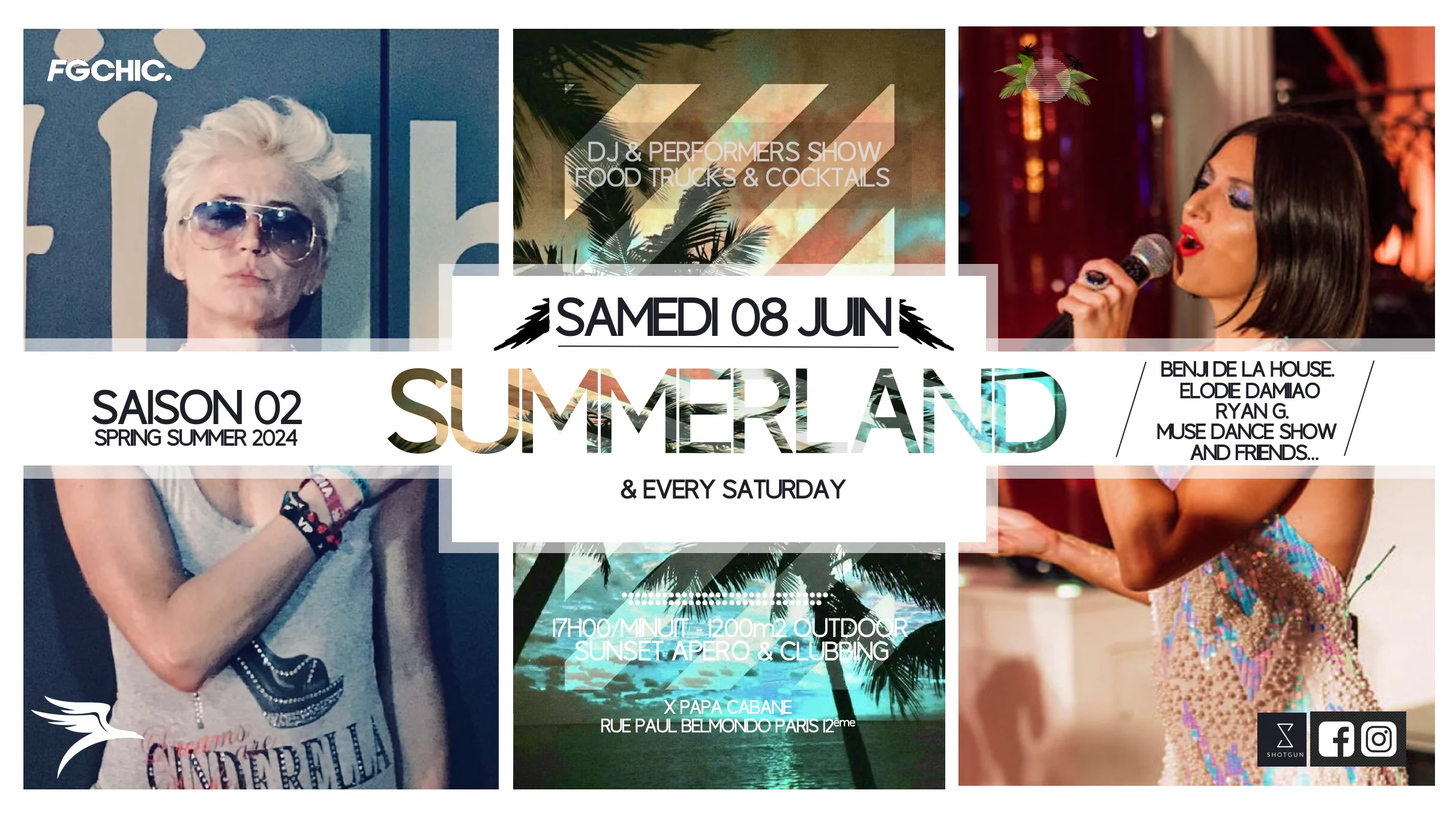Summerland Paris / Jeudi 08 Juin / Apero Clubbing Outdoor Cover
