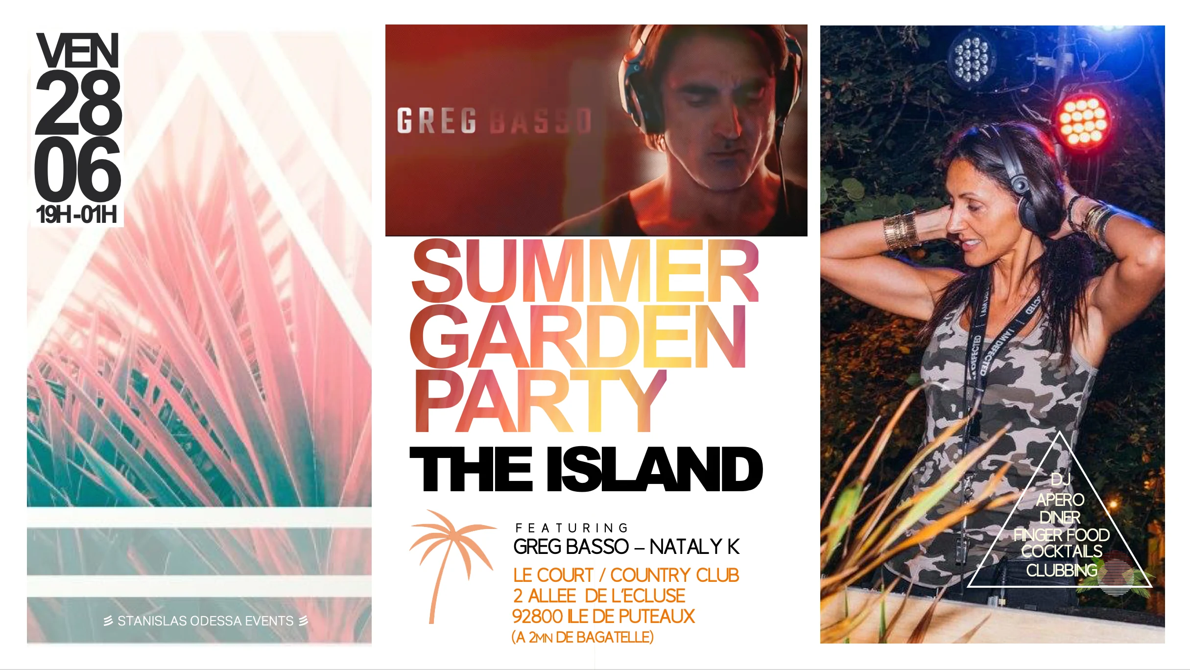 Summer Garden Party / The Island Country Club Cover