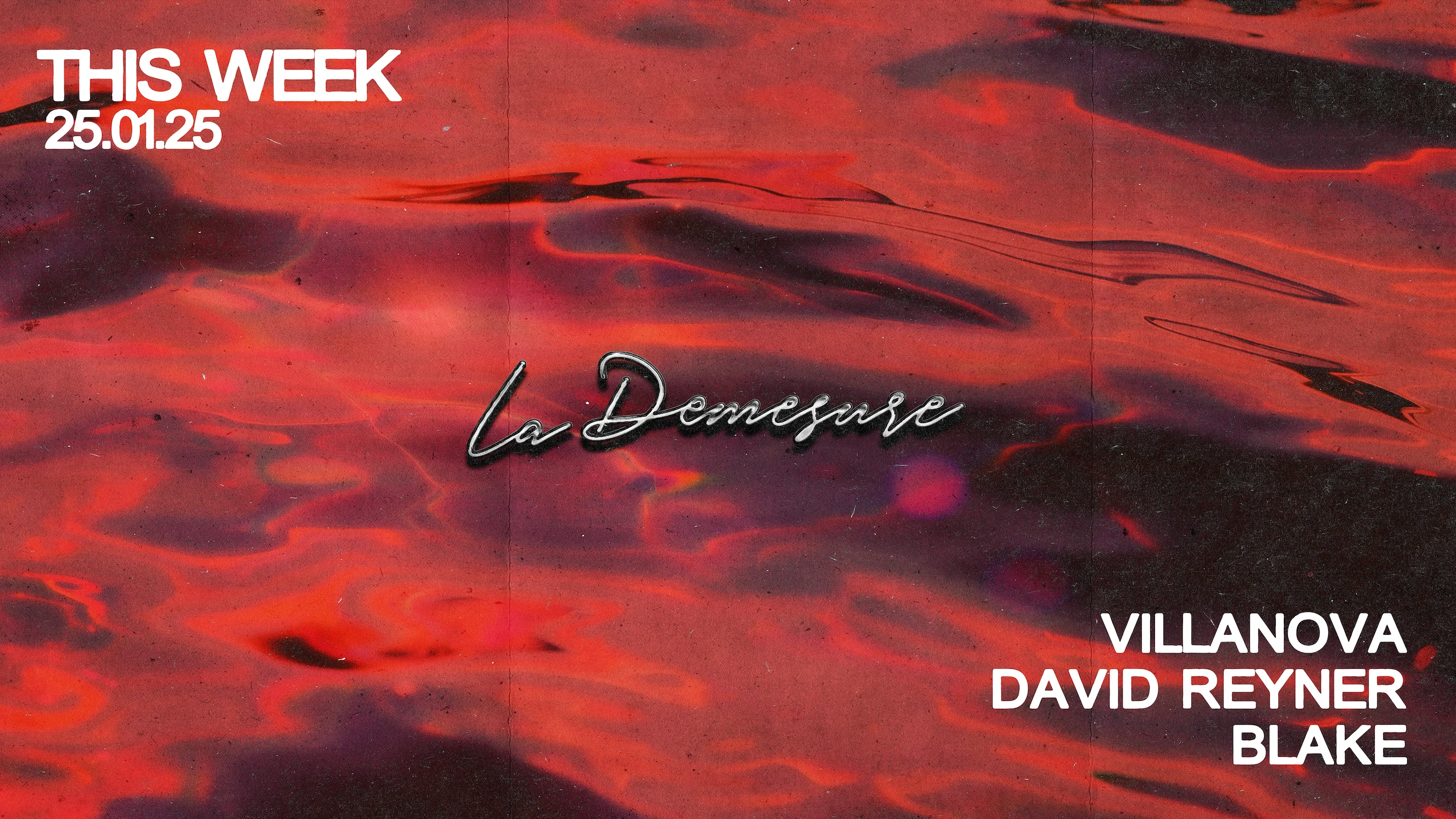 La Démesure X Villanova X David Reyner X Blake Cover