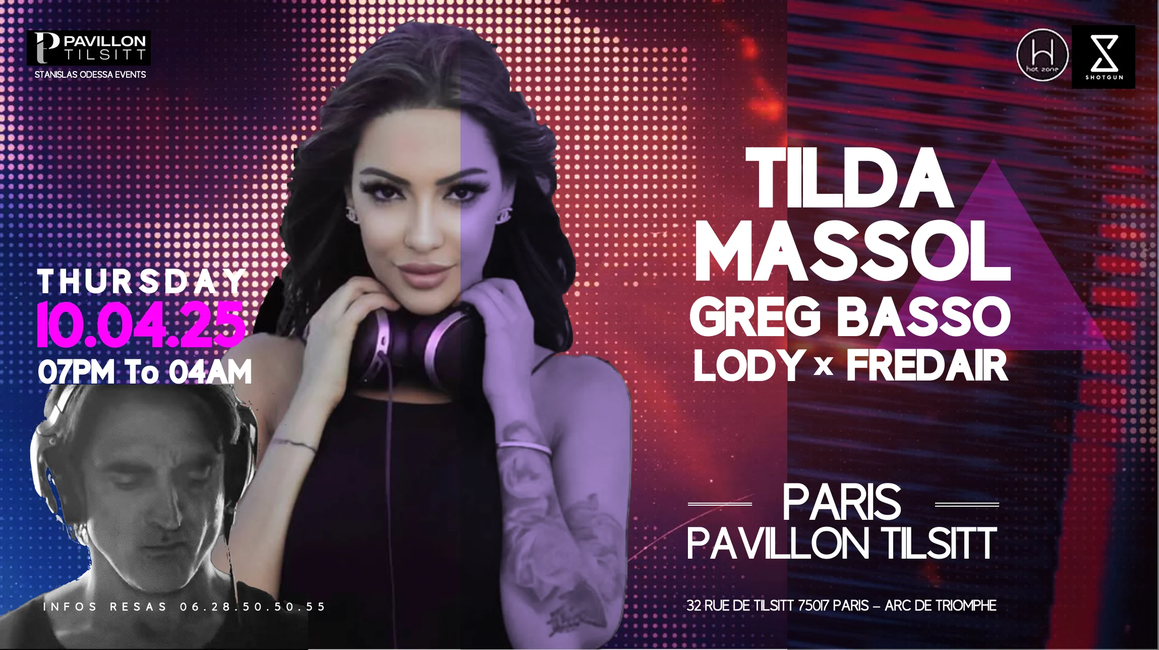 Pavillon Tilsitt || Tilda Massol . Greg Basso | Clubbing Cover