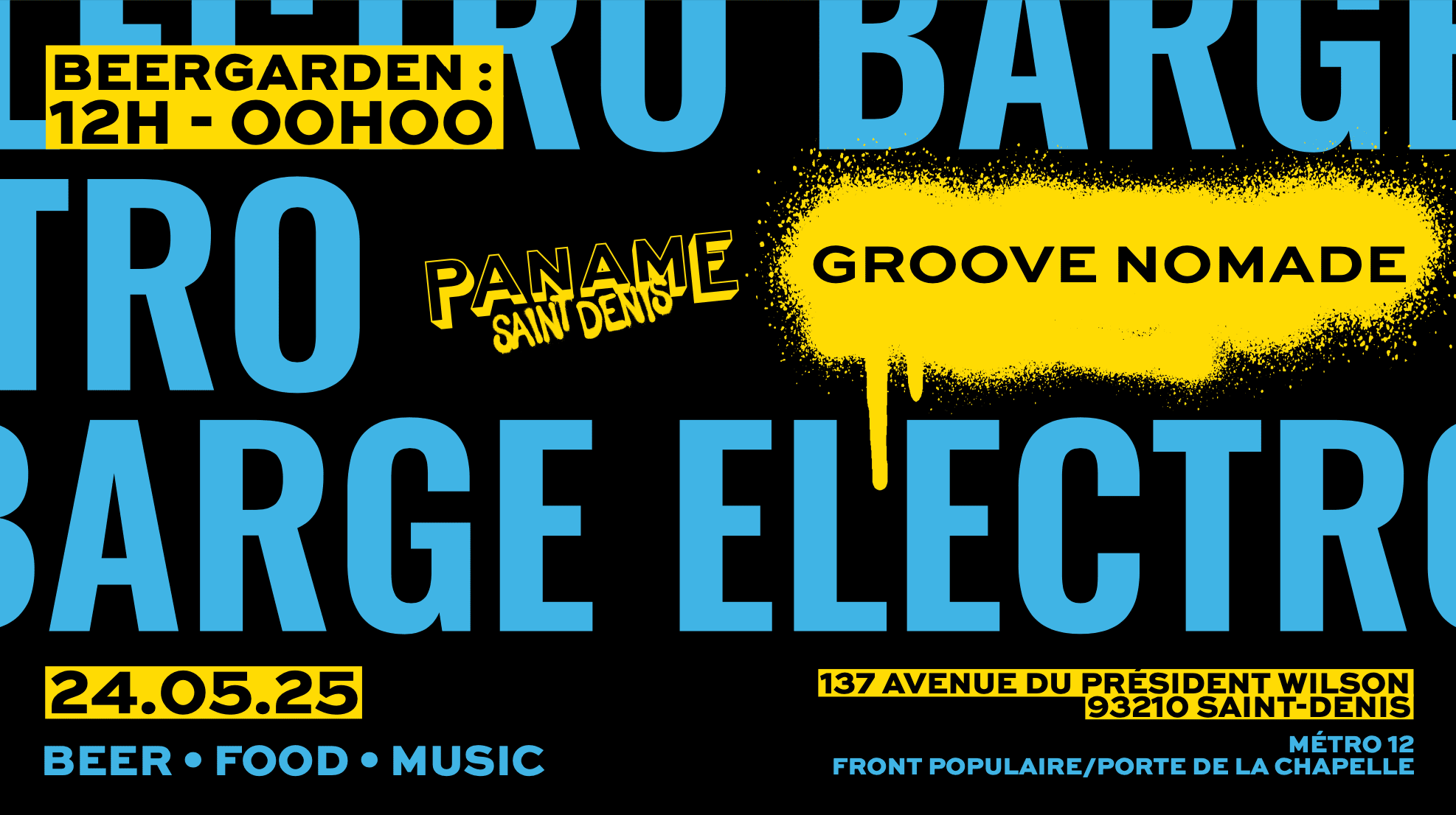(Open Air) Paname Saint-Denis - Groove Nomade Cover