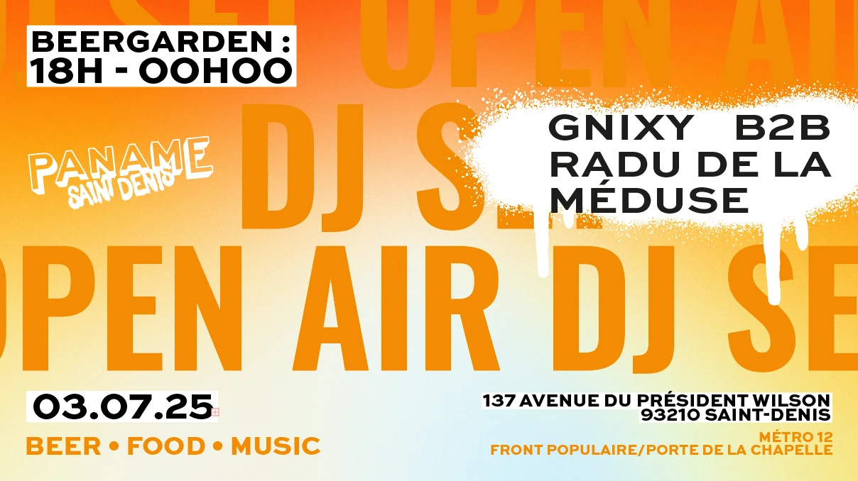 Afterwork Open Air - Gnixy & Radu De La Meduse Dj Set Cover