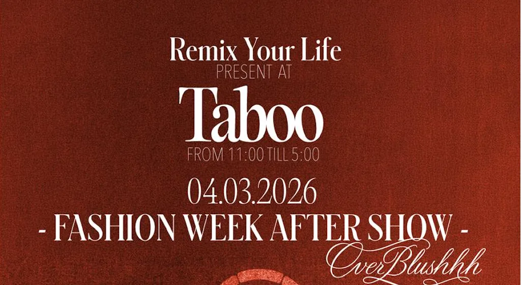 Remix Your Life X Overblushhh At Taboo Mercredi 4 Mars Cover