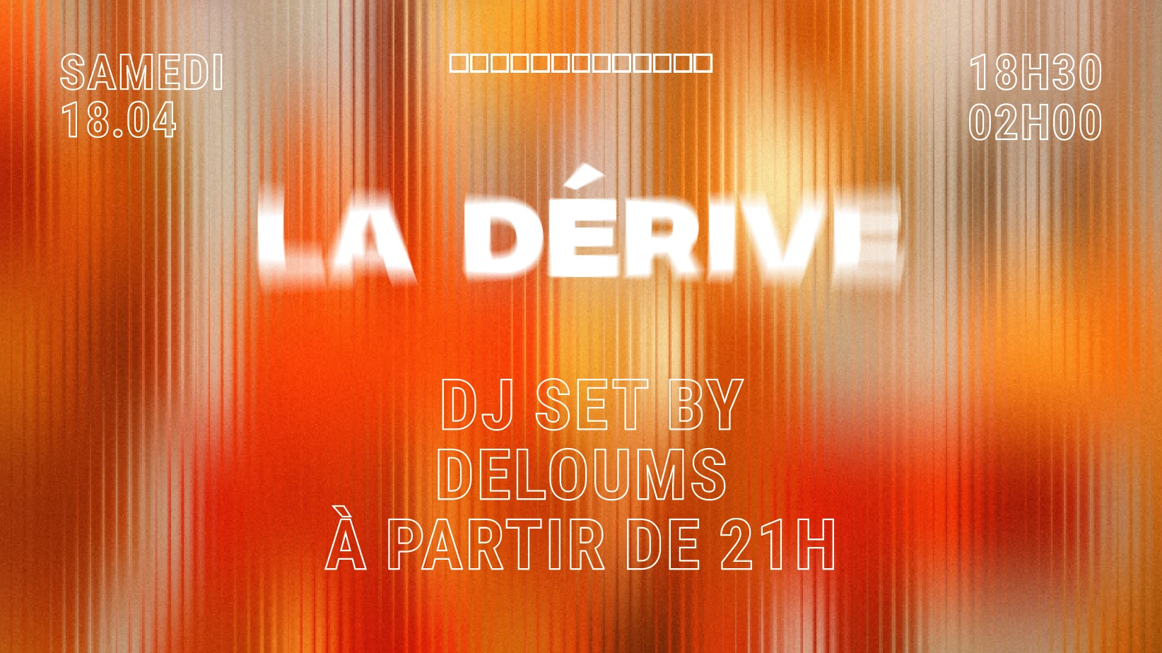 La Dérive Cover