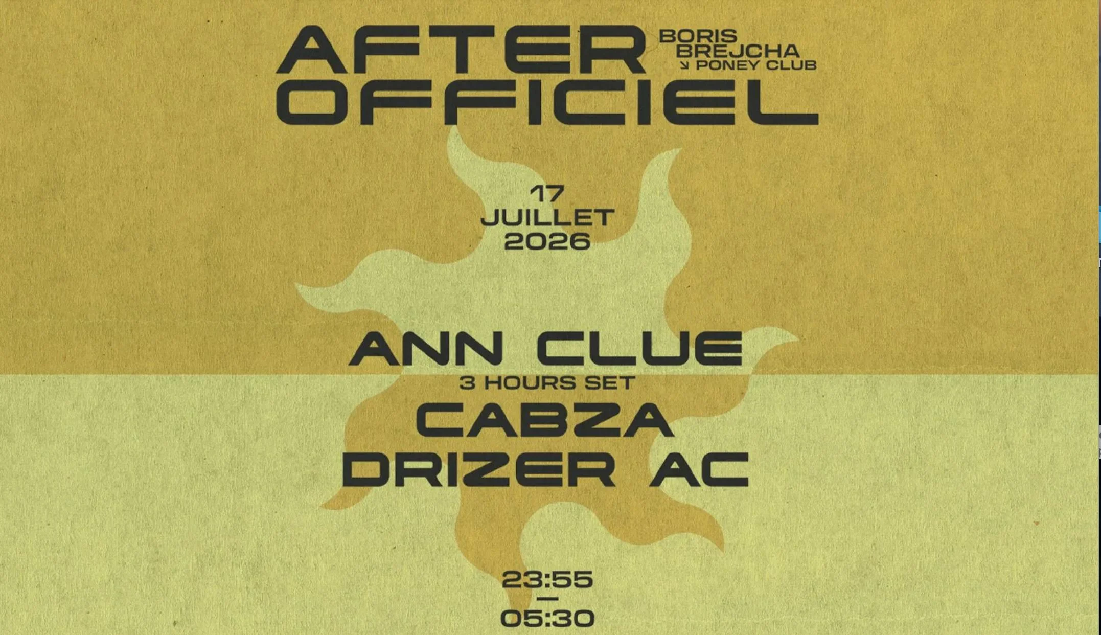 After Officiel Boris Brejcha Avec Ann Clue + Guest ! Cover