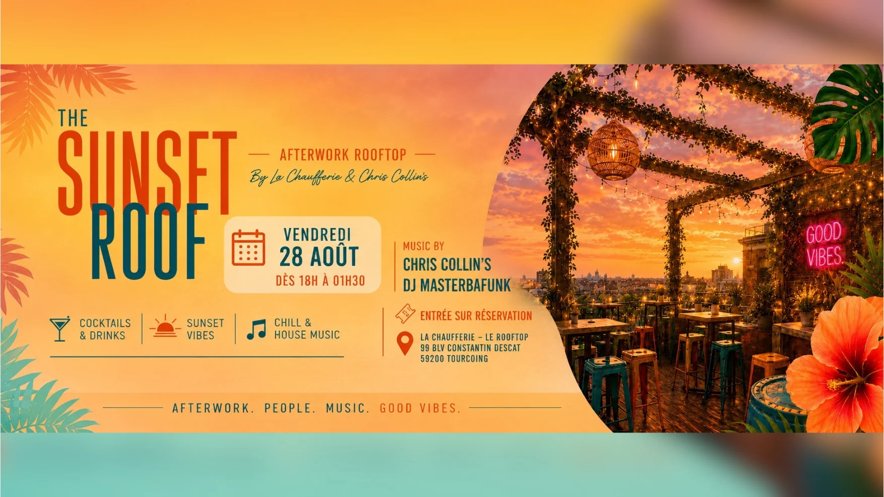 Sunset Roof Aout Cover