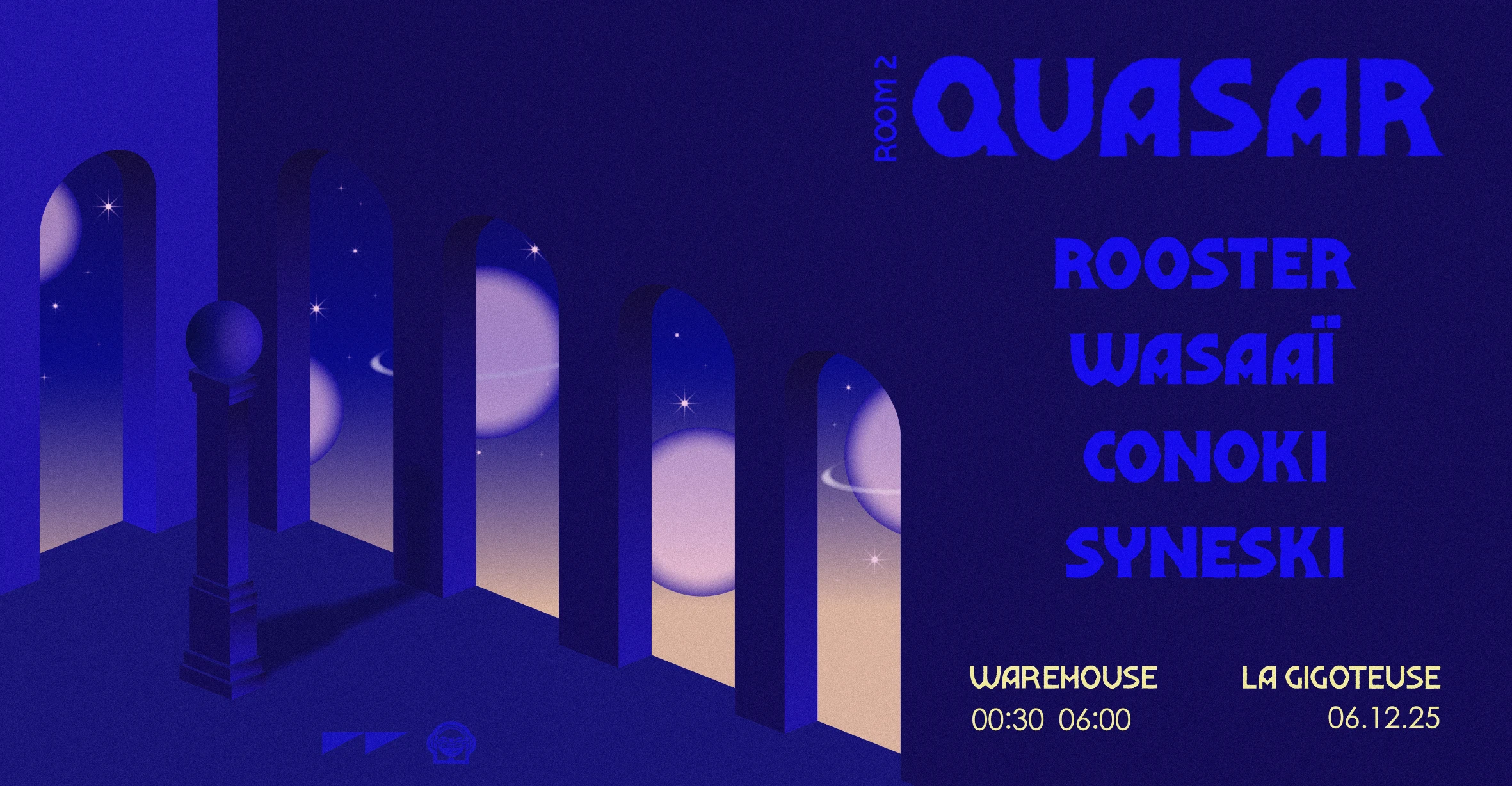 La Gigoteuse : Quasar - Room 2 Du Warehouse Cover