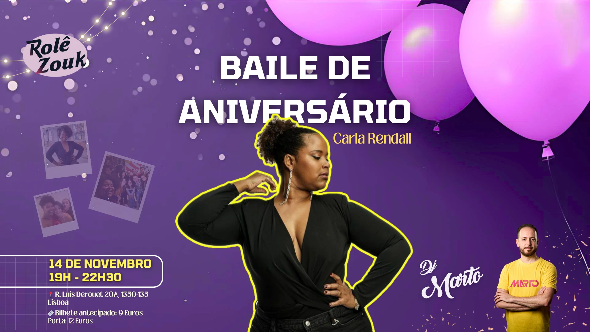 Baile De Aniversário | Carla Rendall Cover