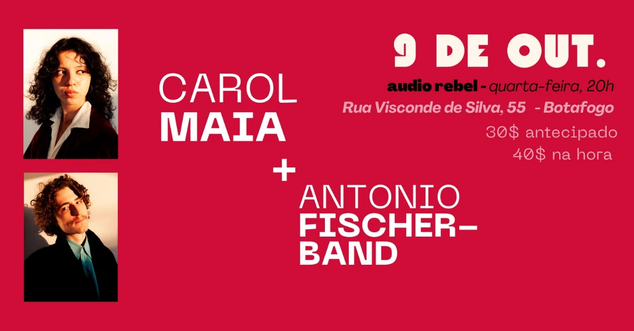 Carol Maia + Antonio Fischer-Band Cover