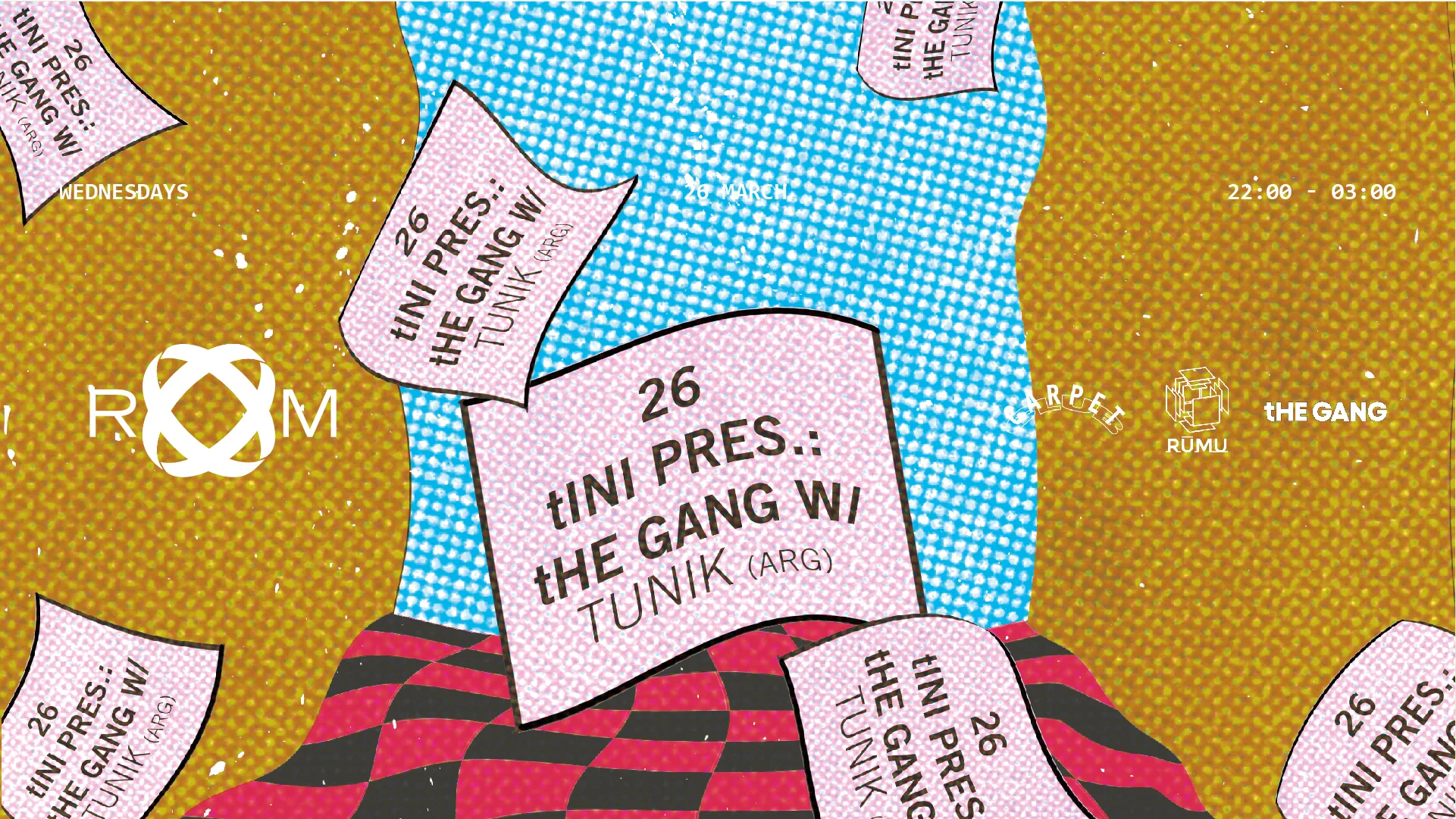 Room - Tini Pres.: The Gang W/ Tunik (Arg) Cover
