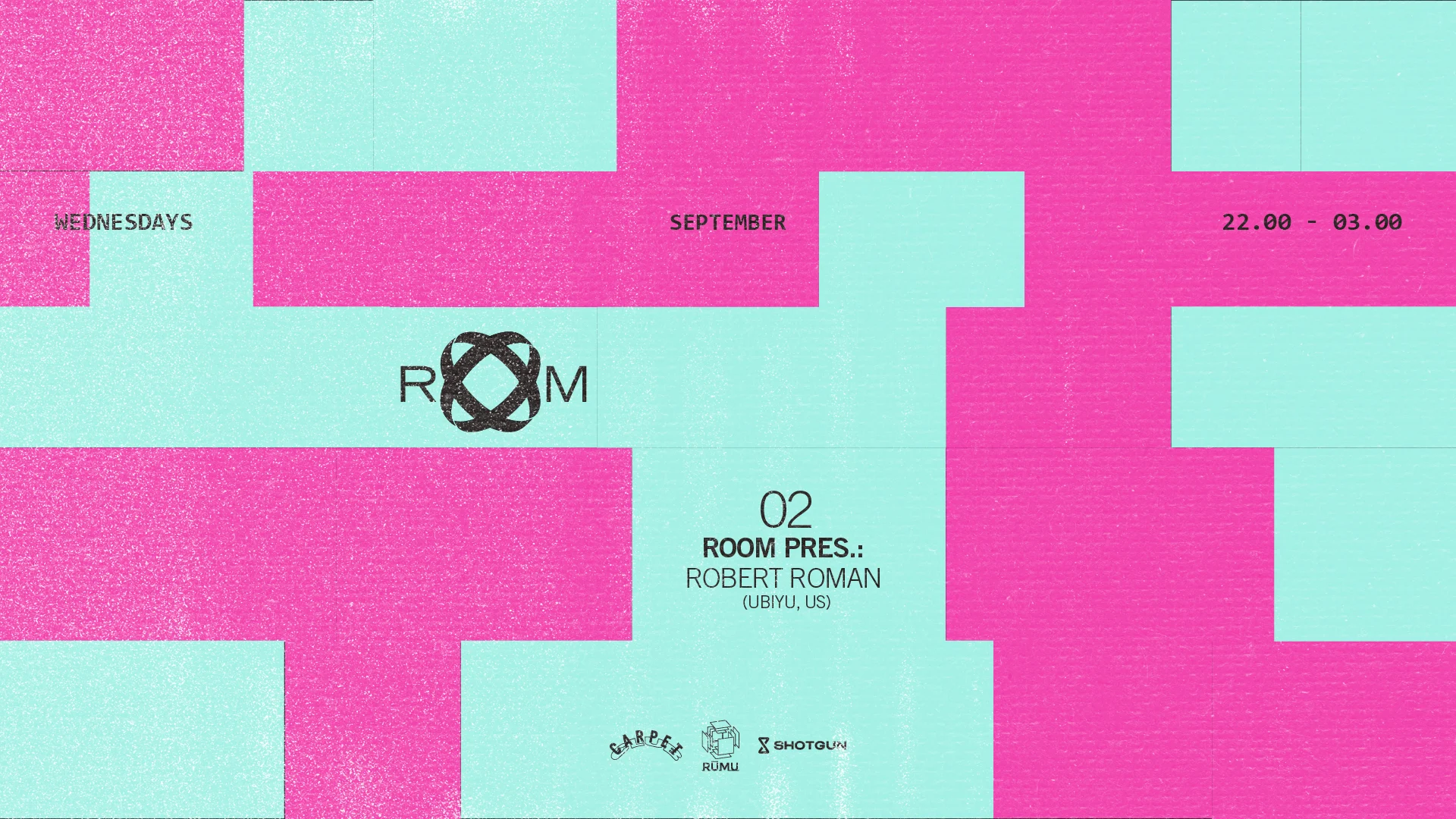 Room Pres.: Robert Roman (Ubiyu, Us) Cover