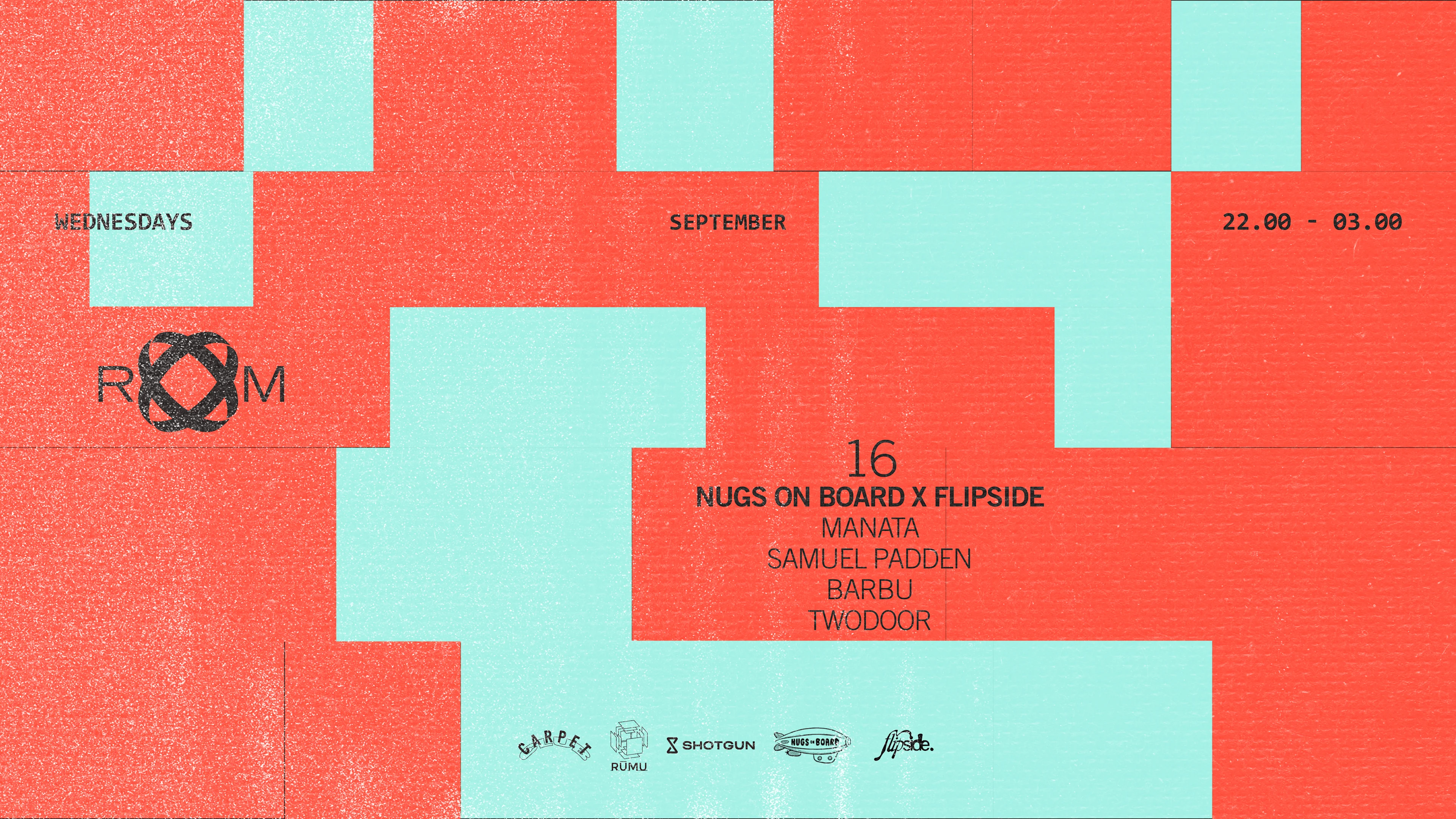 Room: Nugs On Board X Flipside Cover