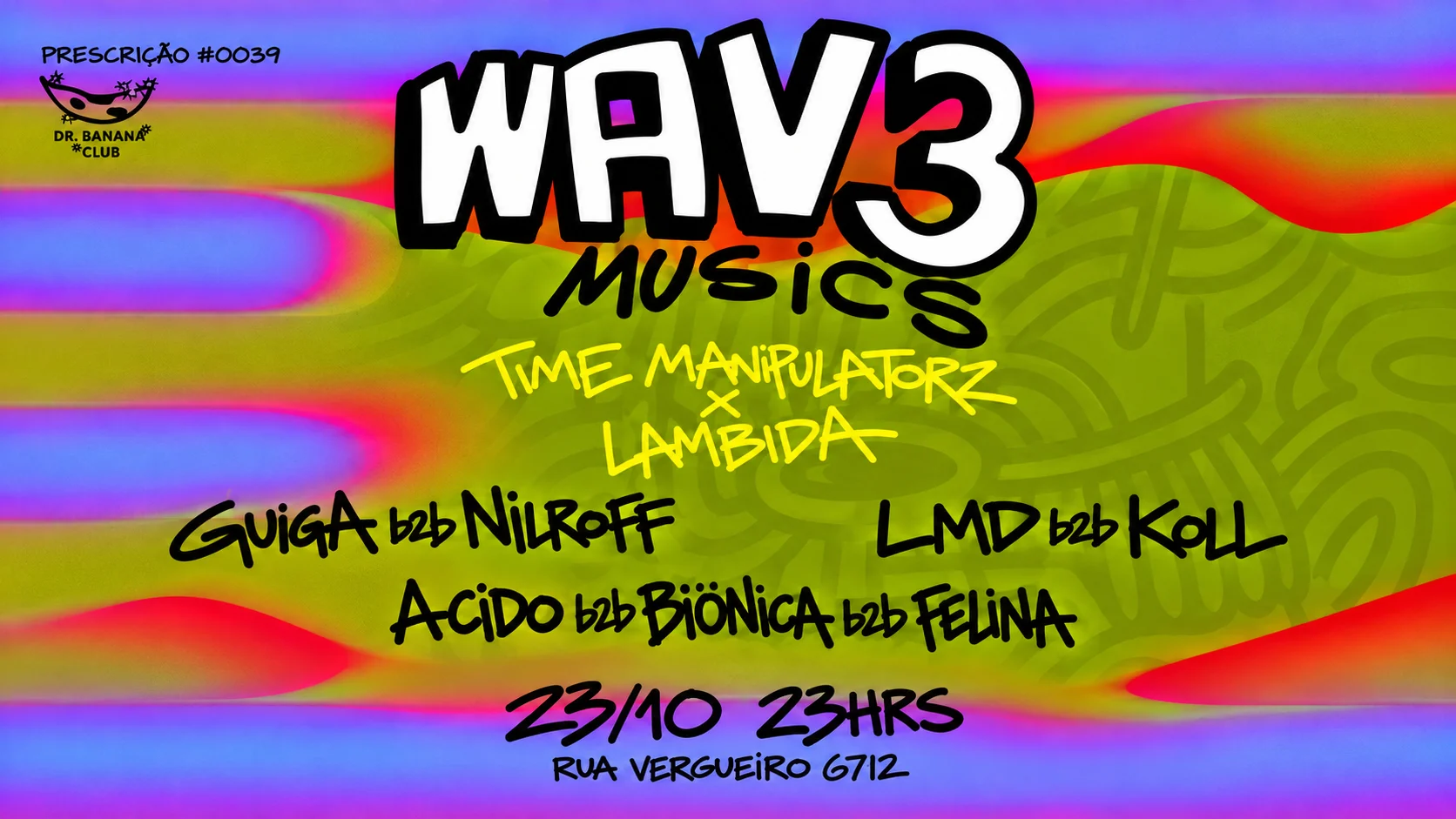 Wav3 Musics No Dr Banana Club | Prescrisção Cover