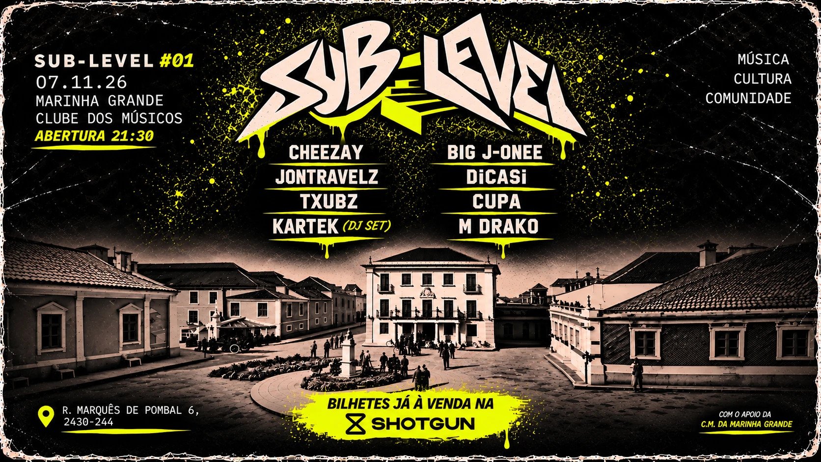 Sub-Level #01 @Clube Dos Músicos Cover