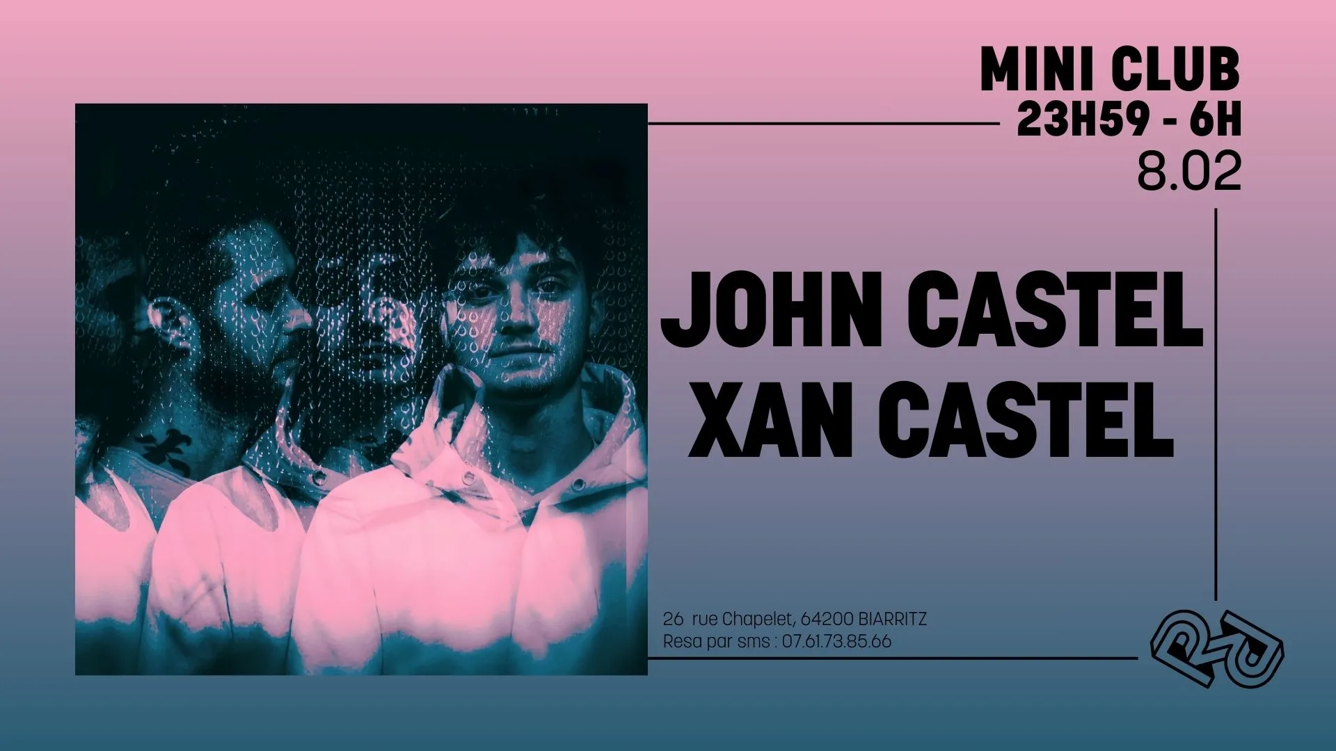 La Rhapsodie Mini Club :  John Castel . Xan Castel Cover