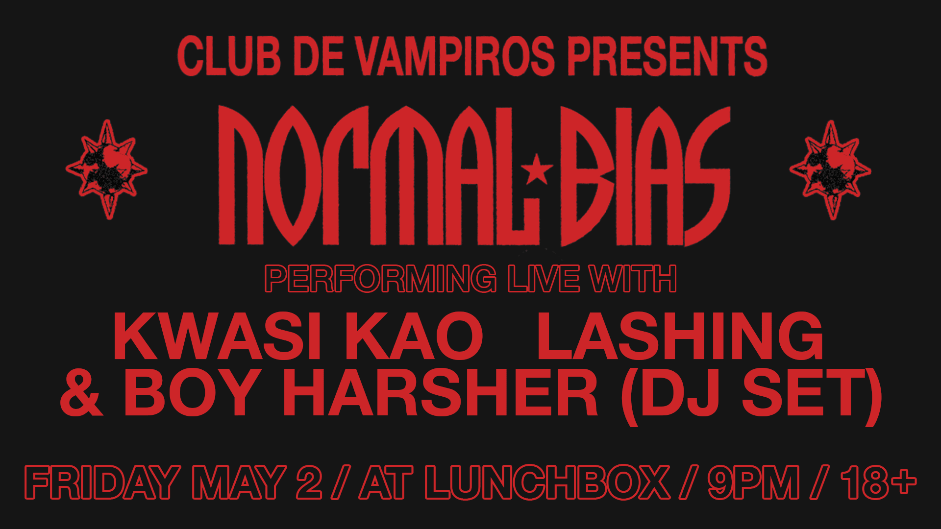 Club De Vampiros Presents... Normal Bias (Live) Cover